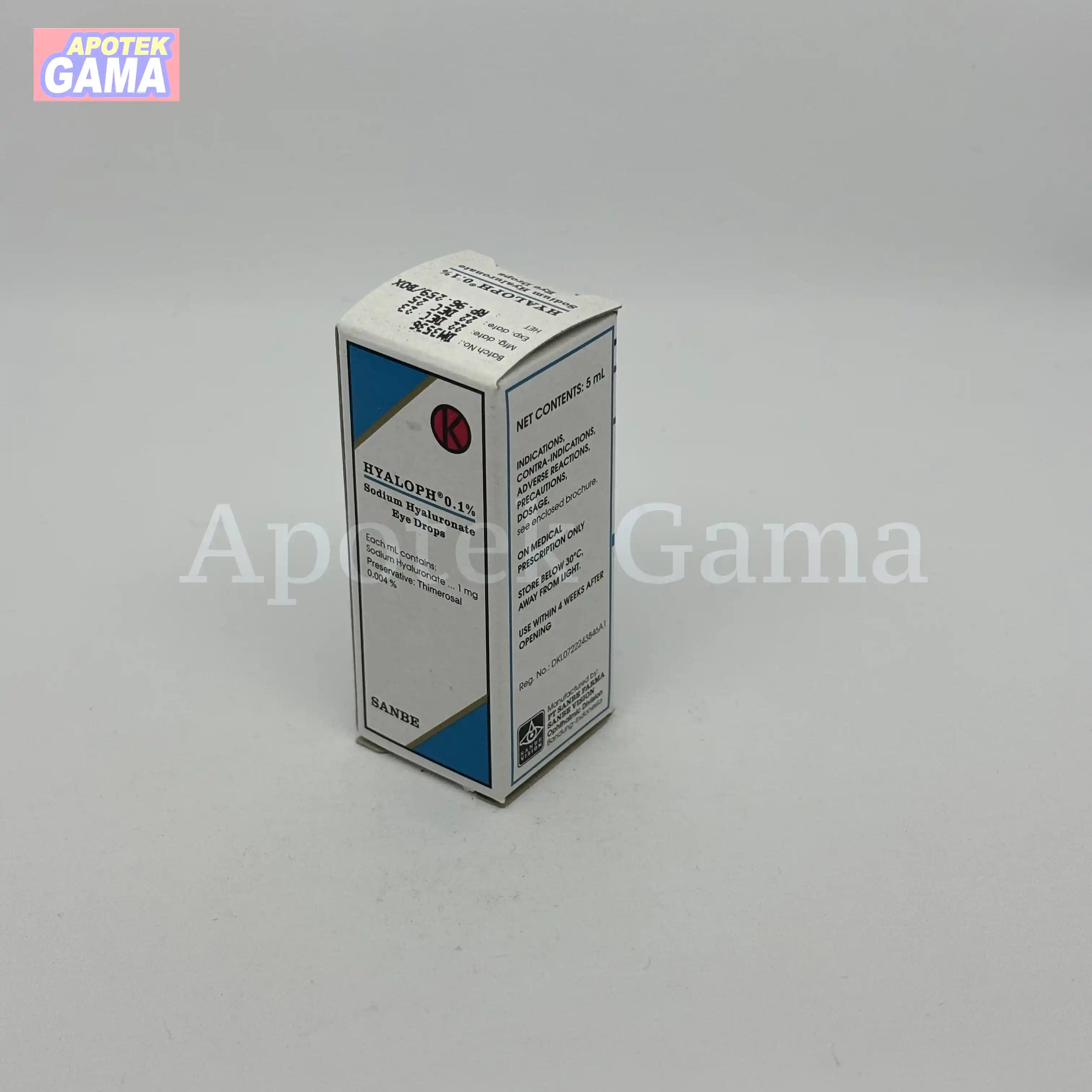 HYALOPH 0.1% 5