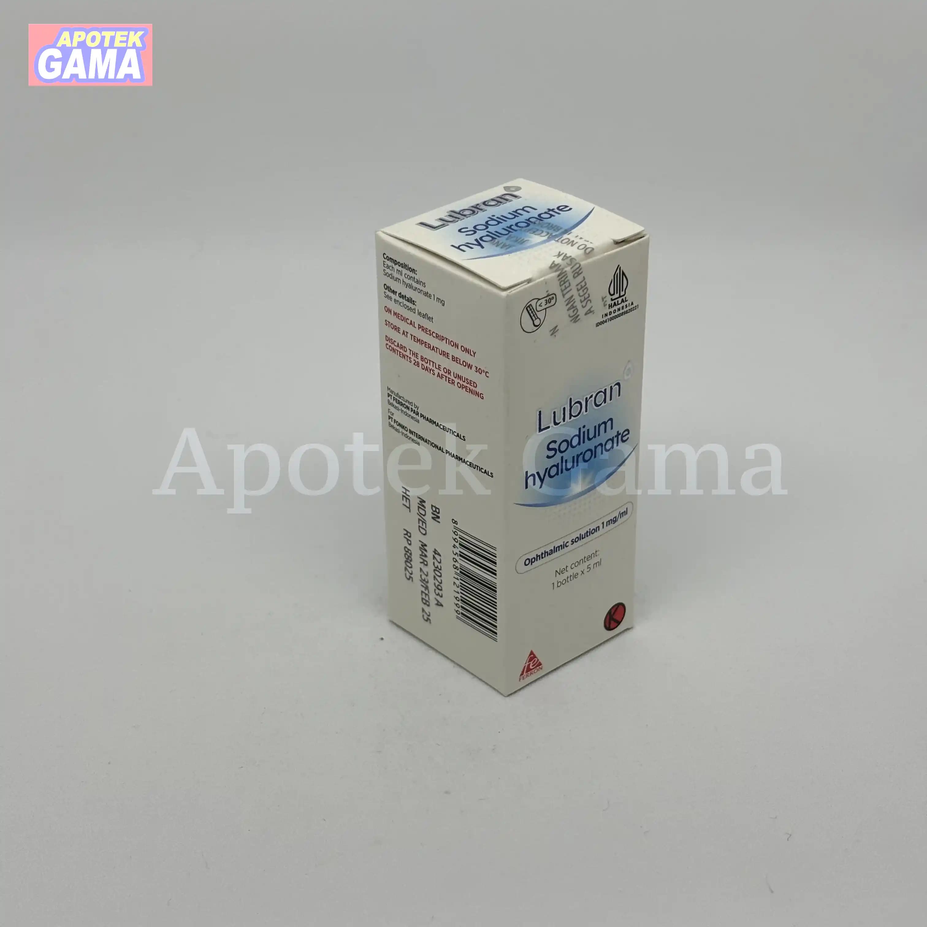 LUBRAN EYE DROP 5 ML 4