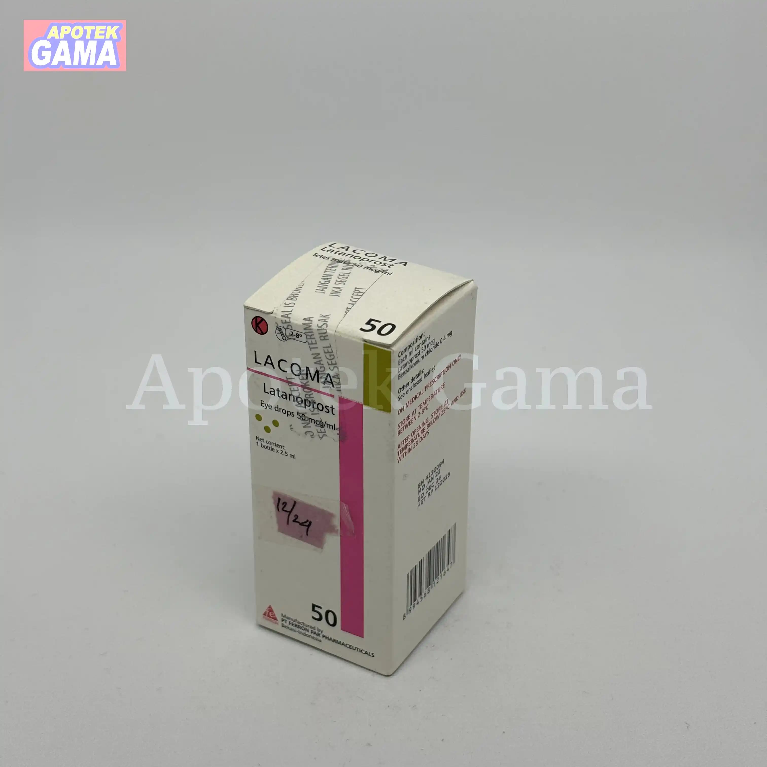 LACOMA 50 MCG/ML