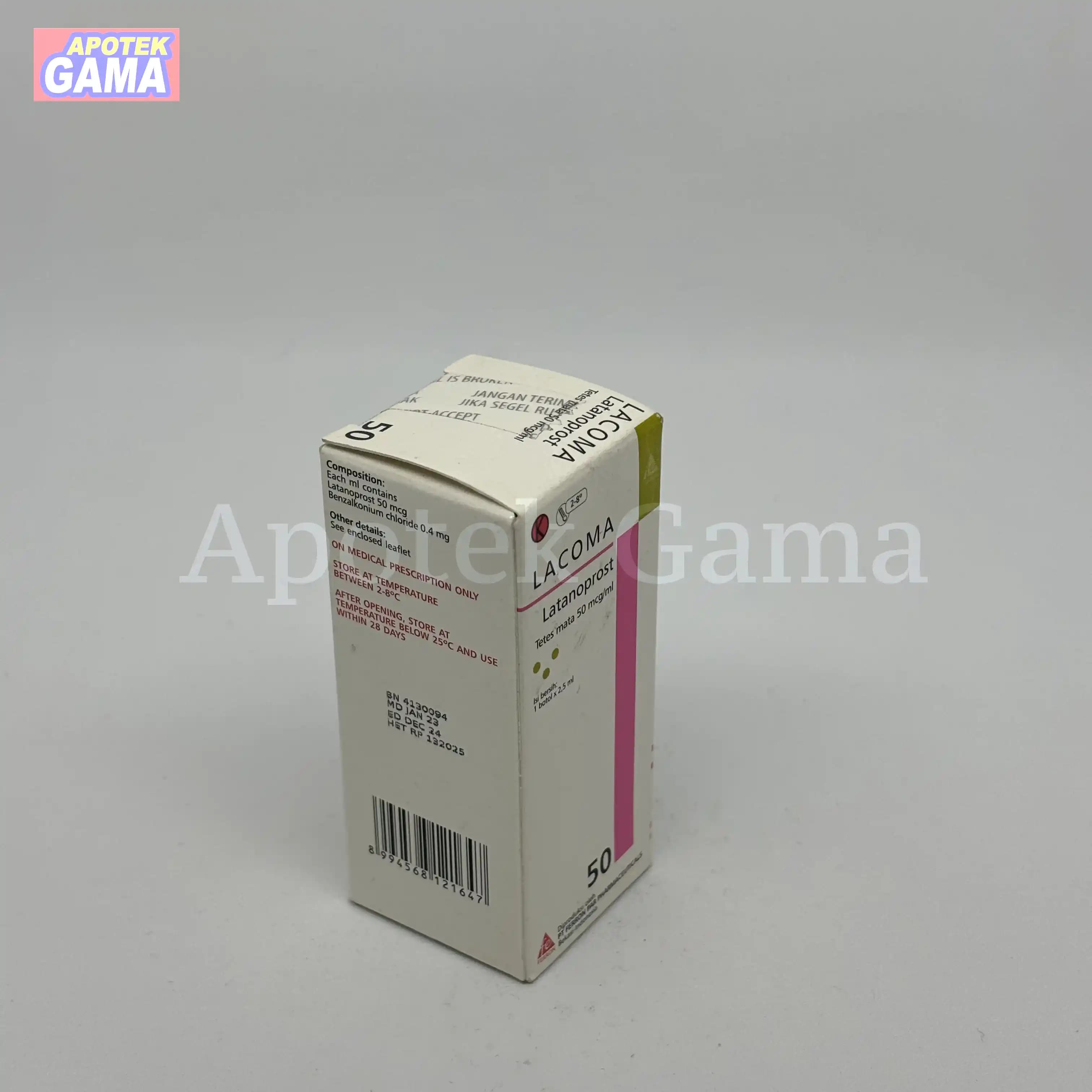 LACOMA 50 MCG/ML 4