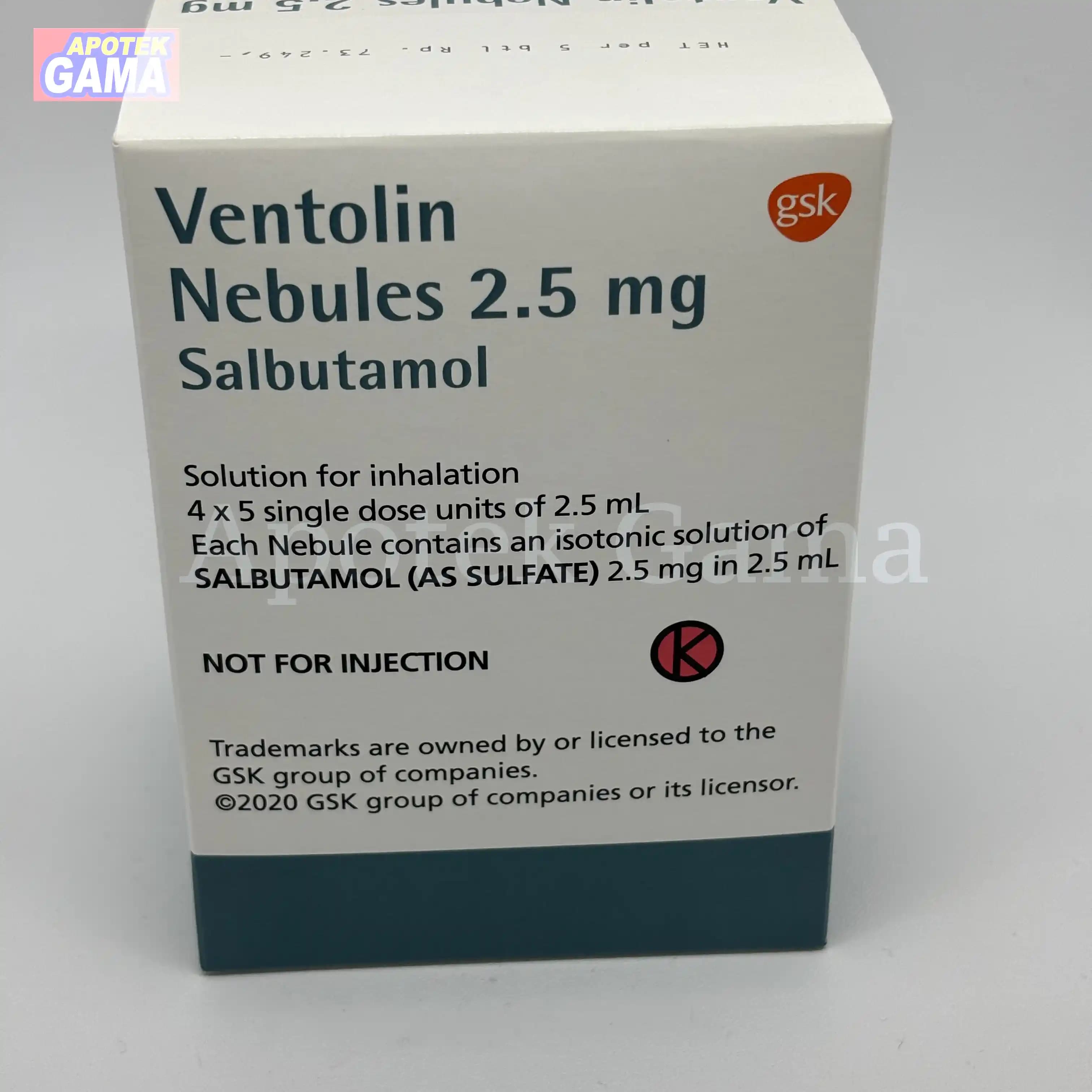 VENTOLIN NEBULES 4