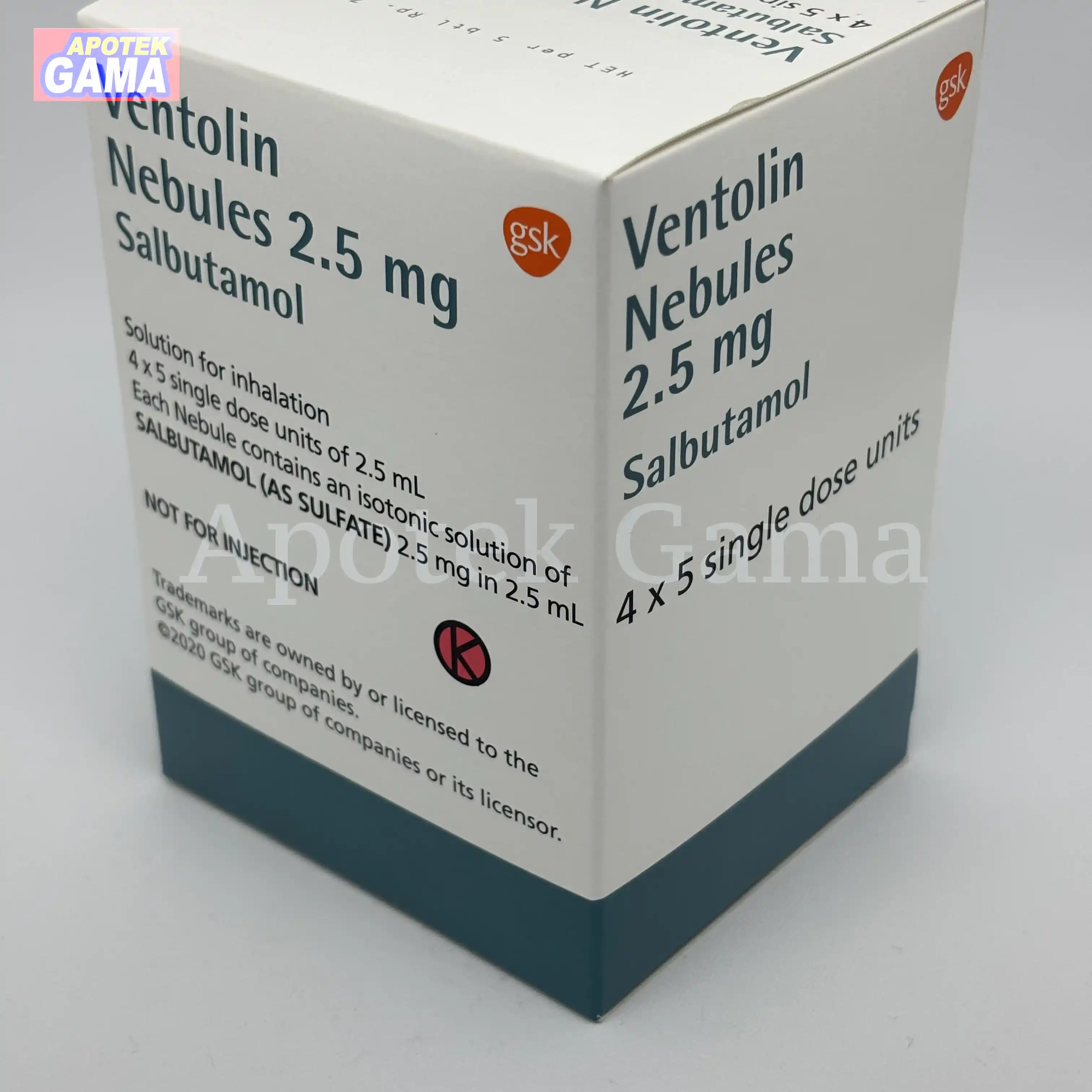 VENTOLIN NEBULES 3