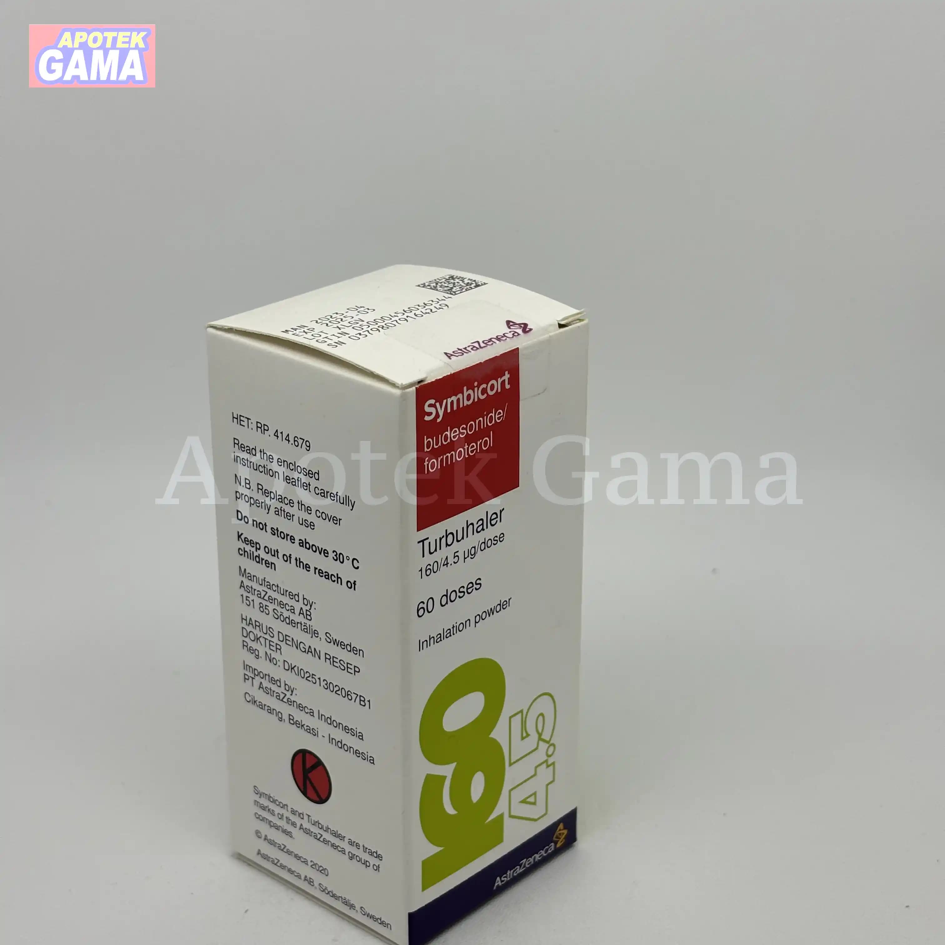 SYMBICORT TURBOHALER 160/4.5UG 60DOSES 5