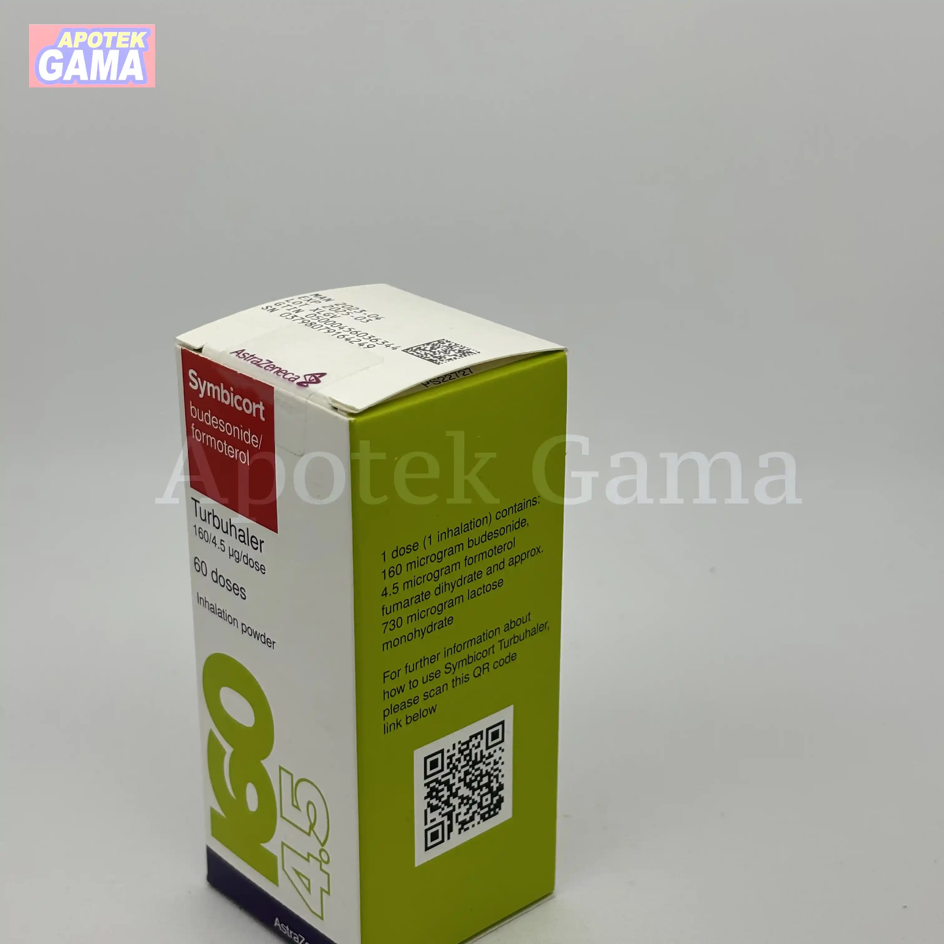 SYMBICORT TURBOHALER 160/4.5UG 60DOSES 4
