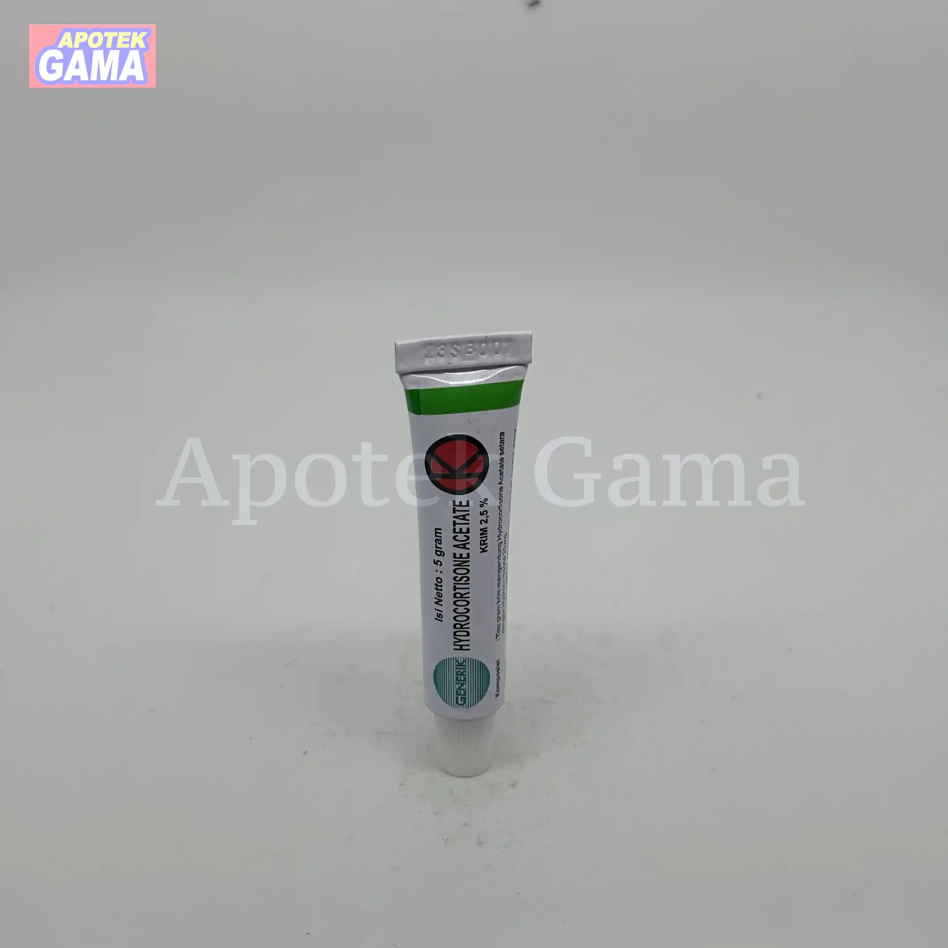 HYDROCORTISONE  CR 2.5% 5 GR (GEN) 5