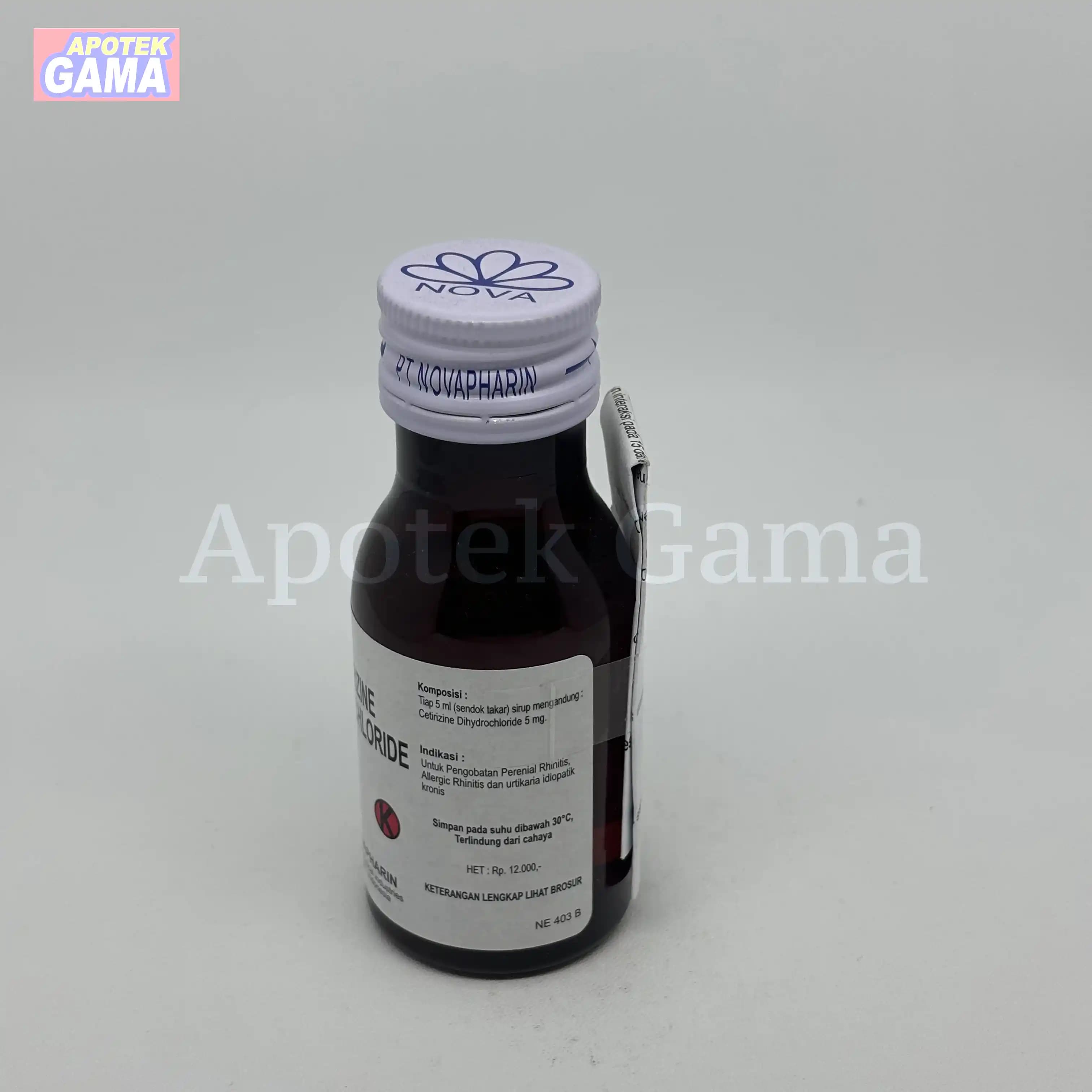 CETIRIZINE SYR (GENERIK) 5