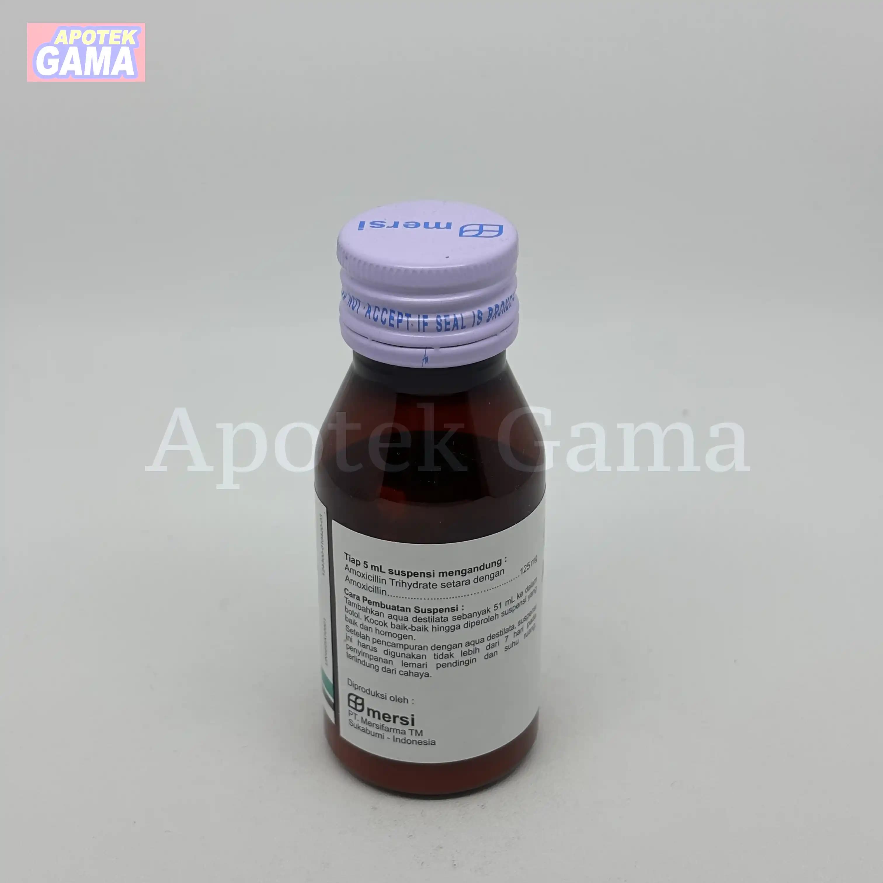 AMOXICILLIN F 60ML SYR (GEN) 4