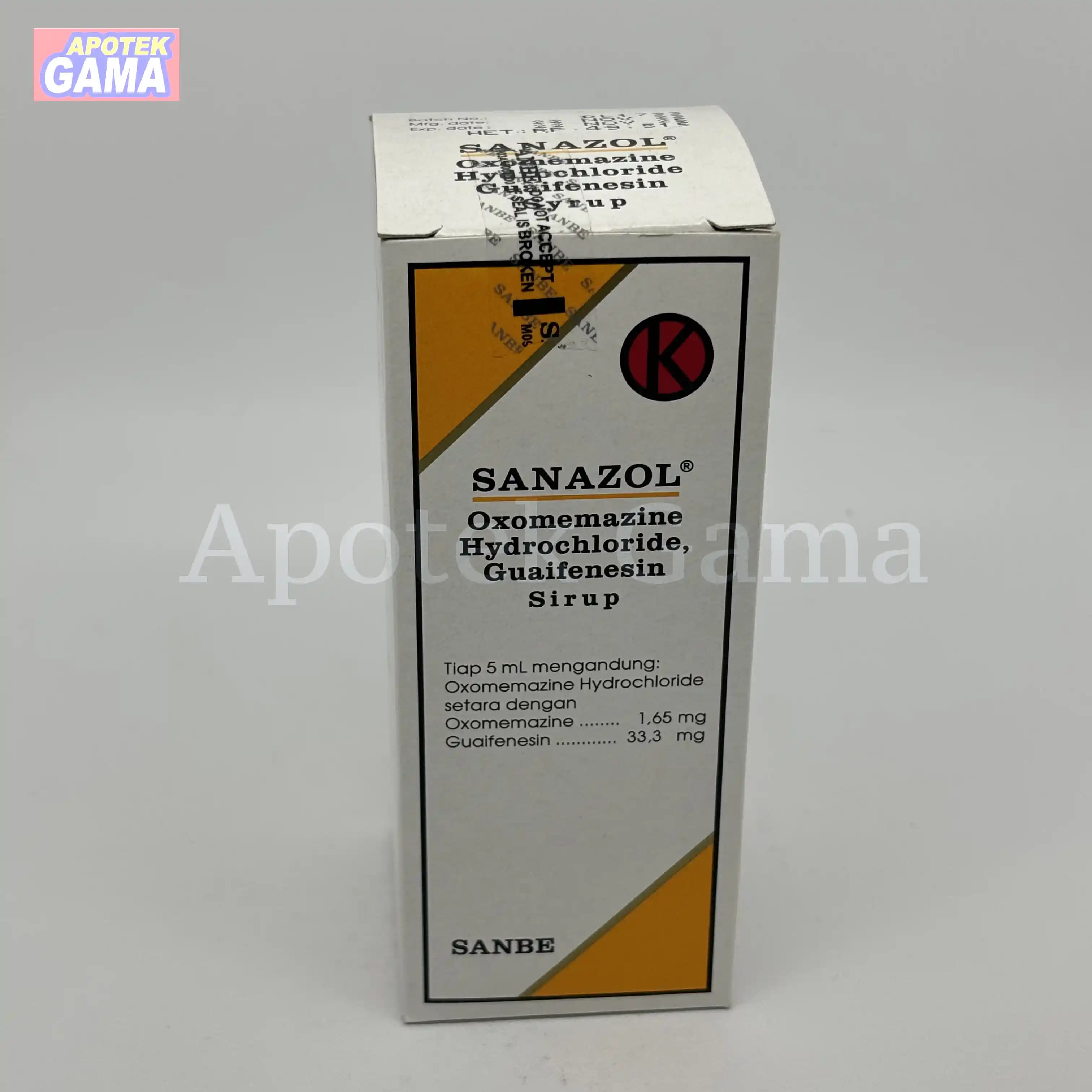 SANAZOL SYRUP 