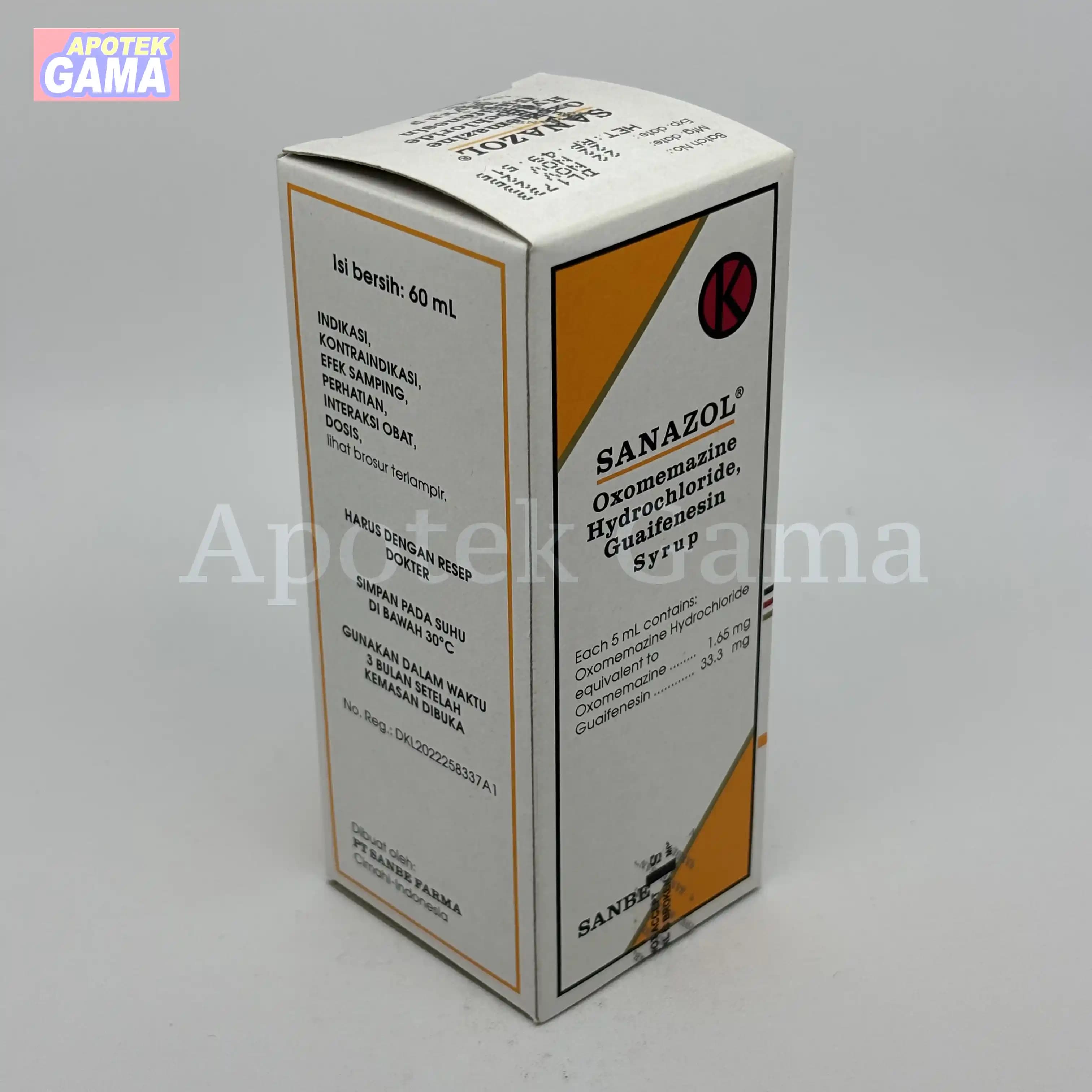 SANAZOL SYRUP  5