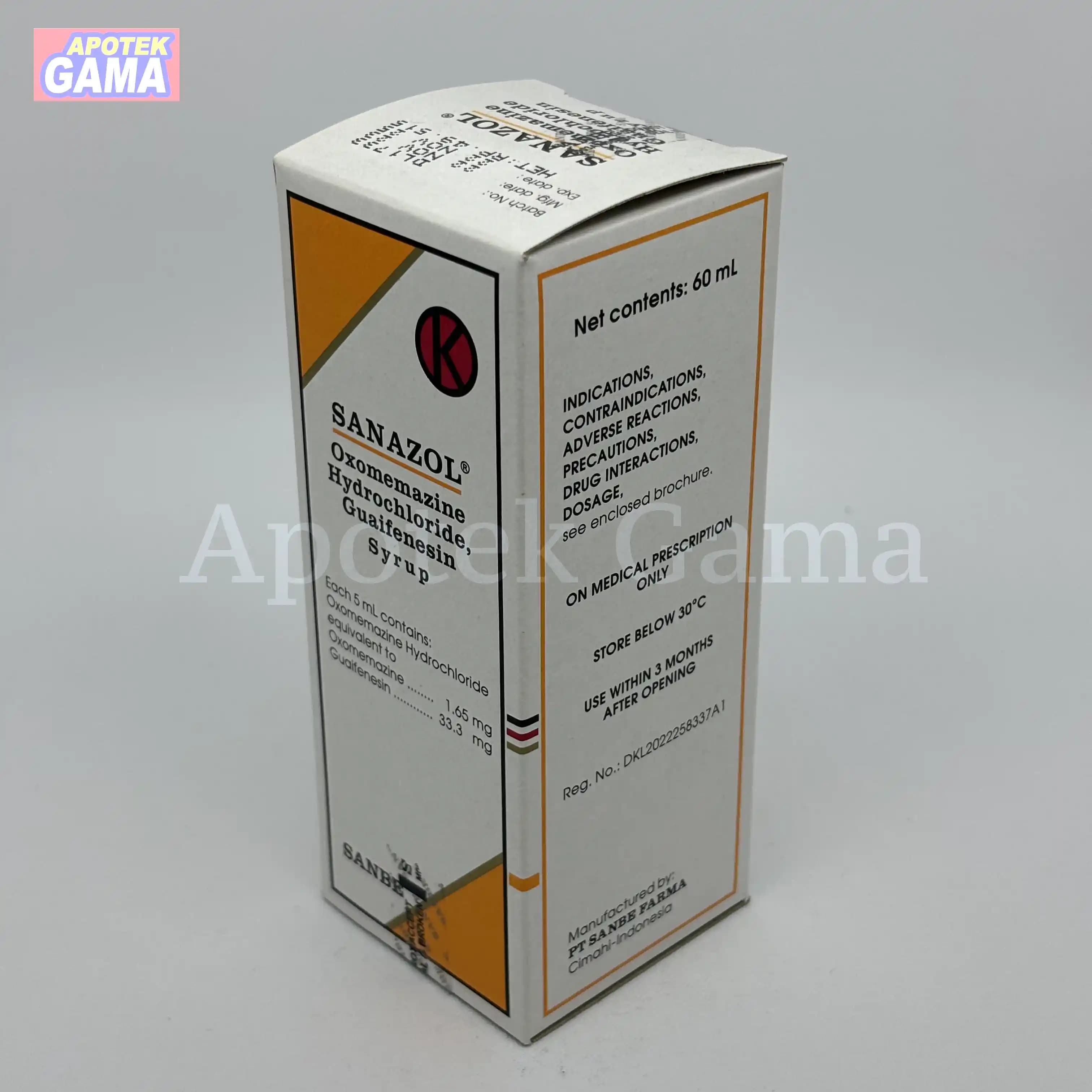 SANAZOL SYRUP  4