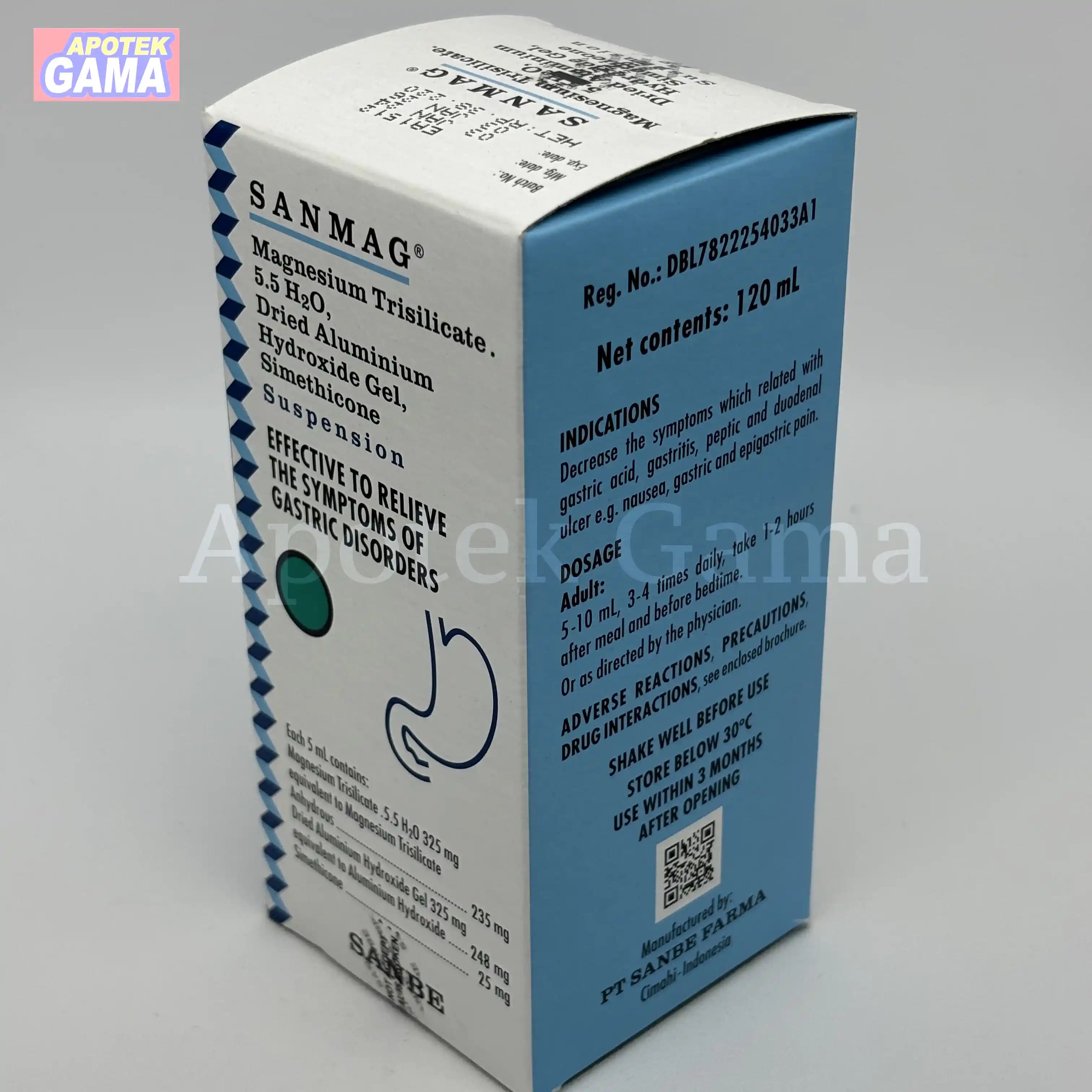 SANMAG SYR 120 ML 3