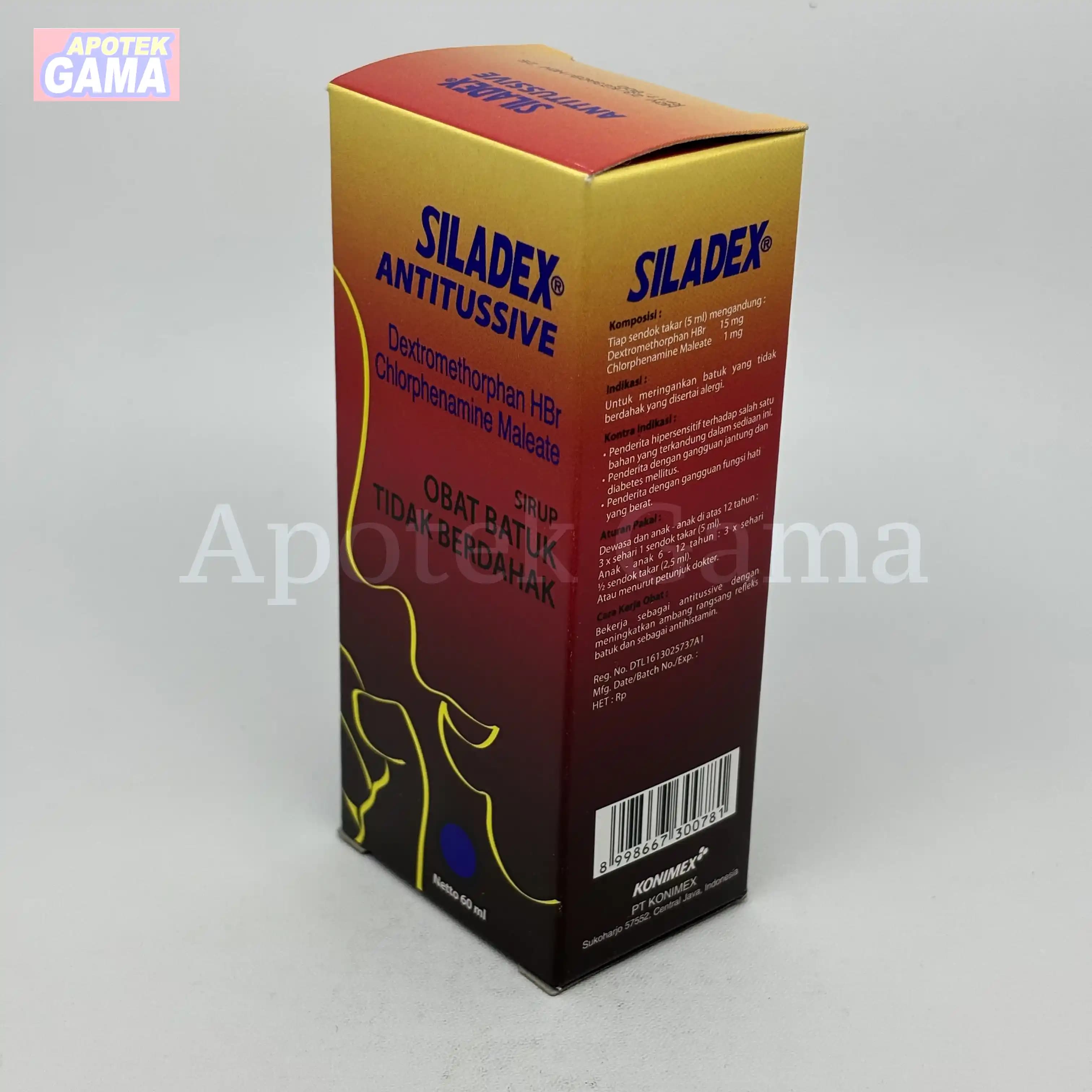 SILADEX ANTITUSIVE 60ML