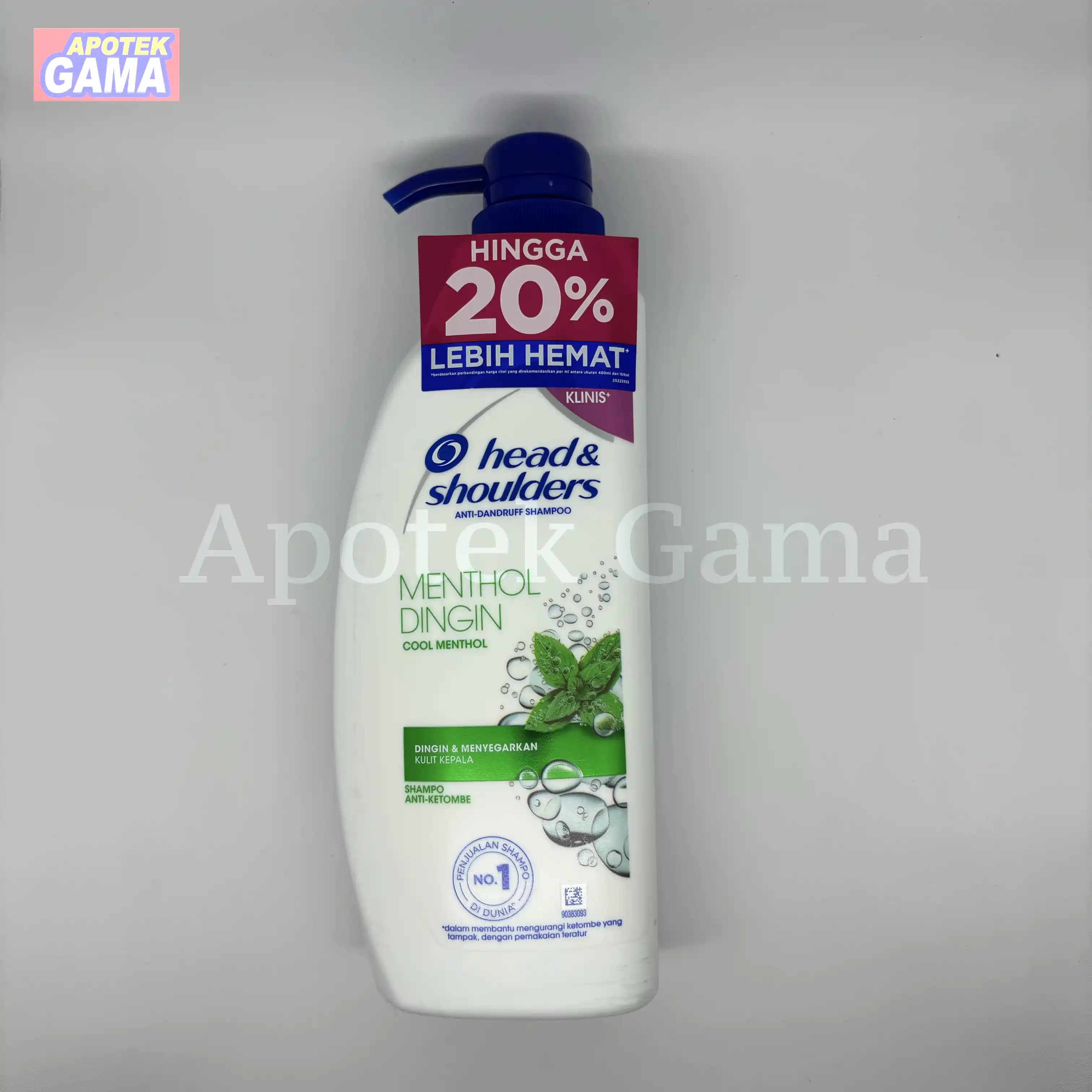 HEAD AND SHOULDERS MENTOL 400 ML 5