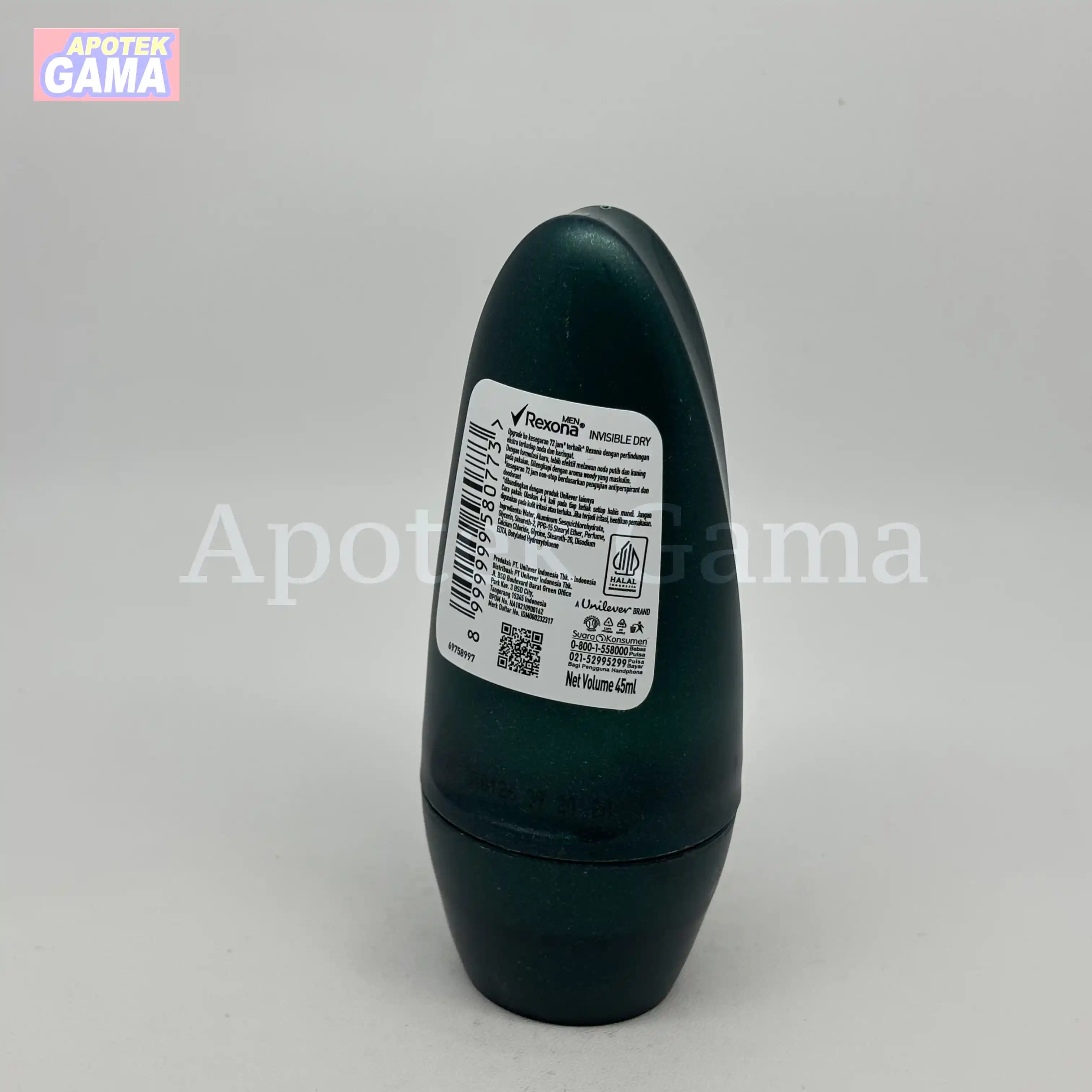 REXONA MEN INVISIBLE DRY 45 ML 3