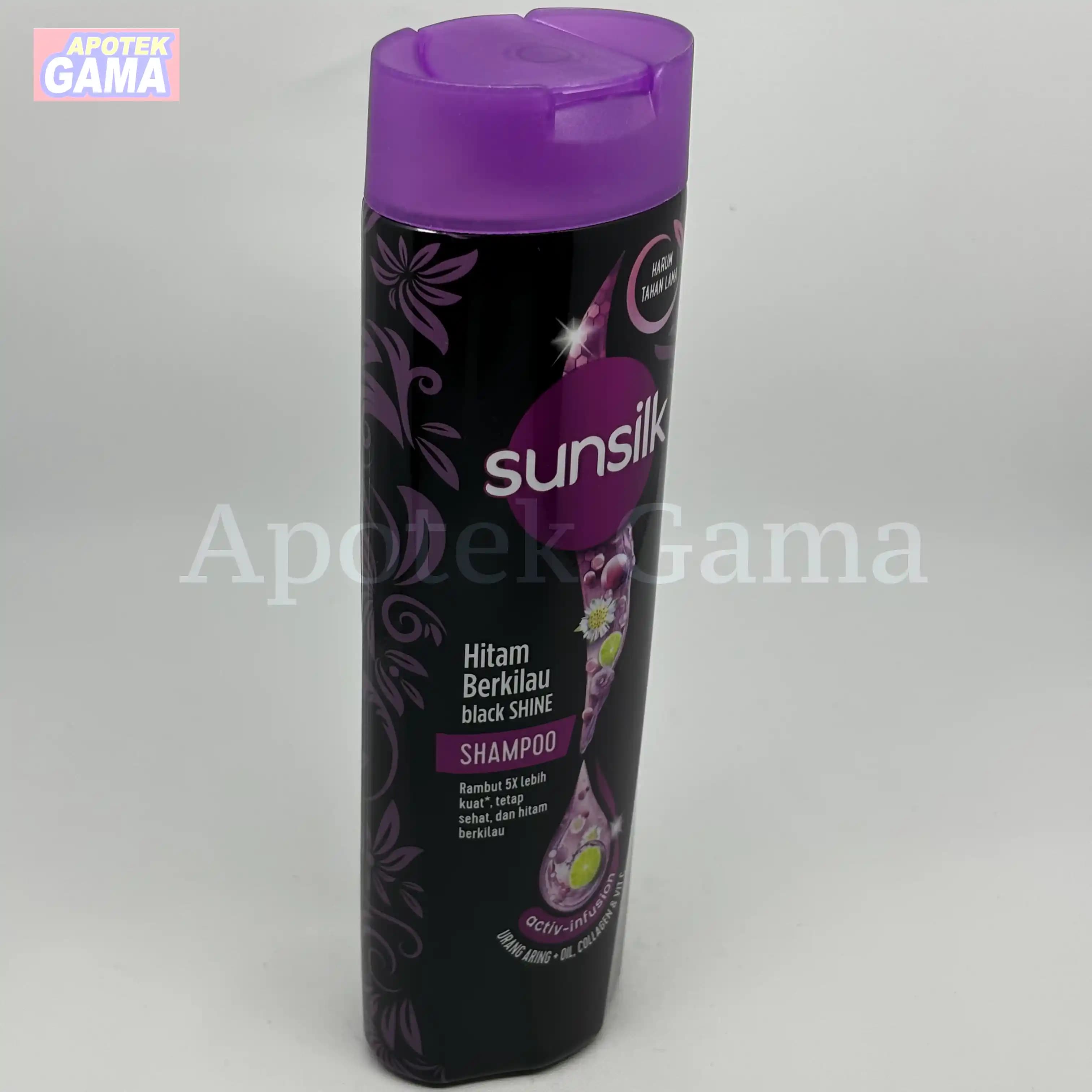 SUNSILK BLACK SHINE 160 ML 4