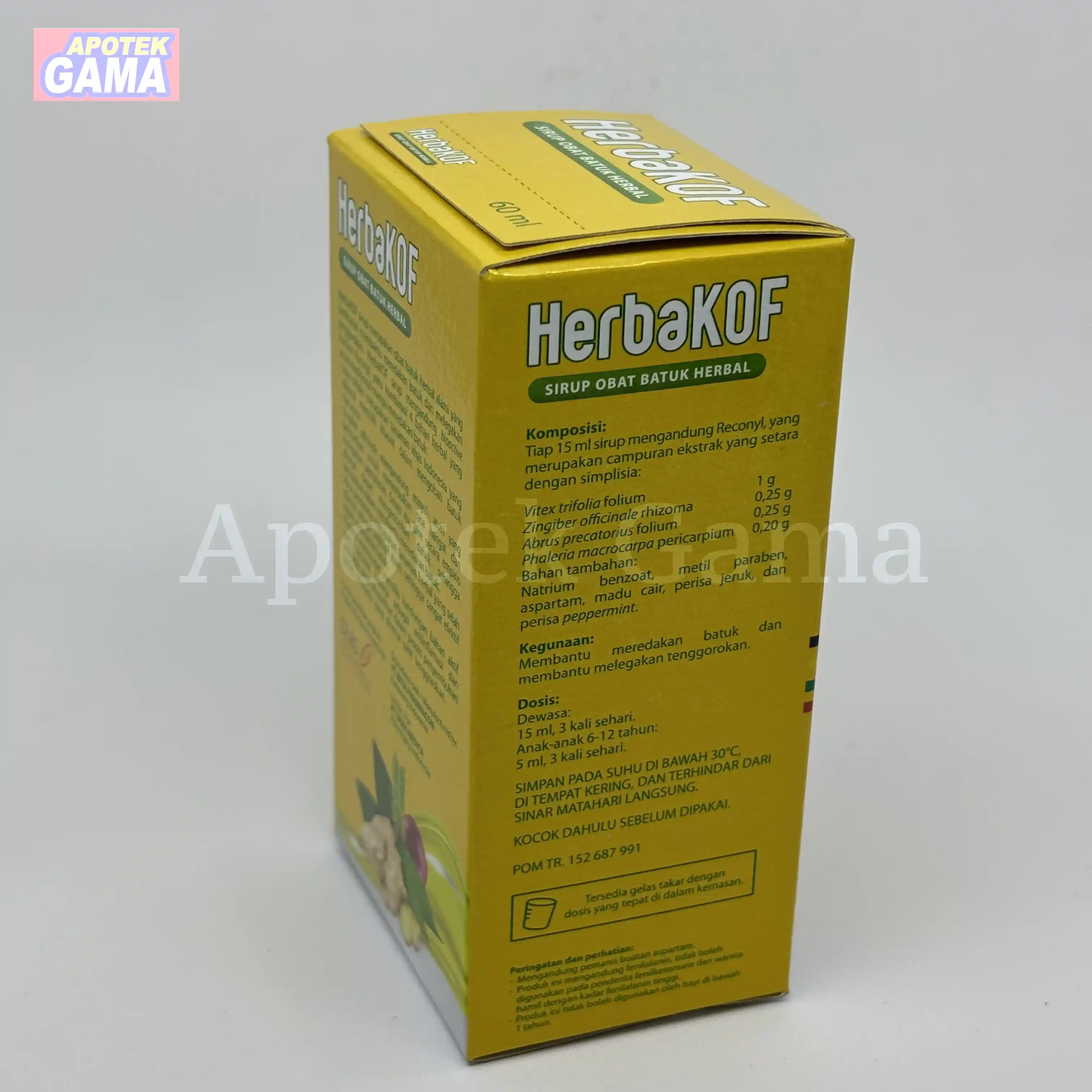 HERBAKOF NATURAL 60 ML 5