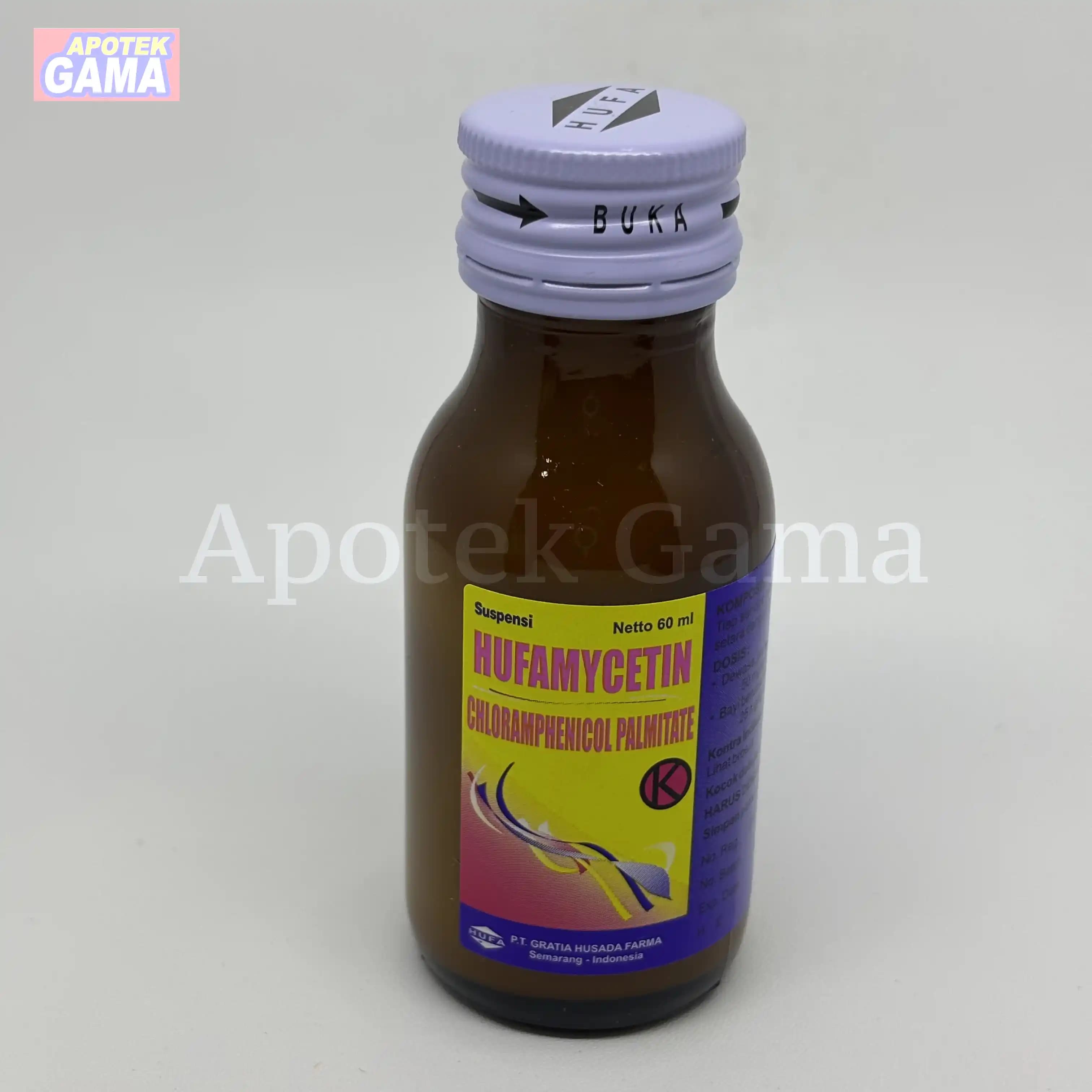 HUFAMYCETIN SYR 60ML 4