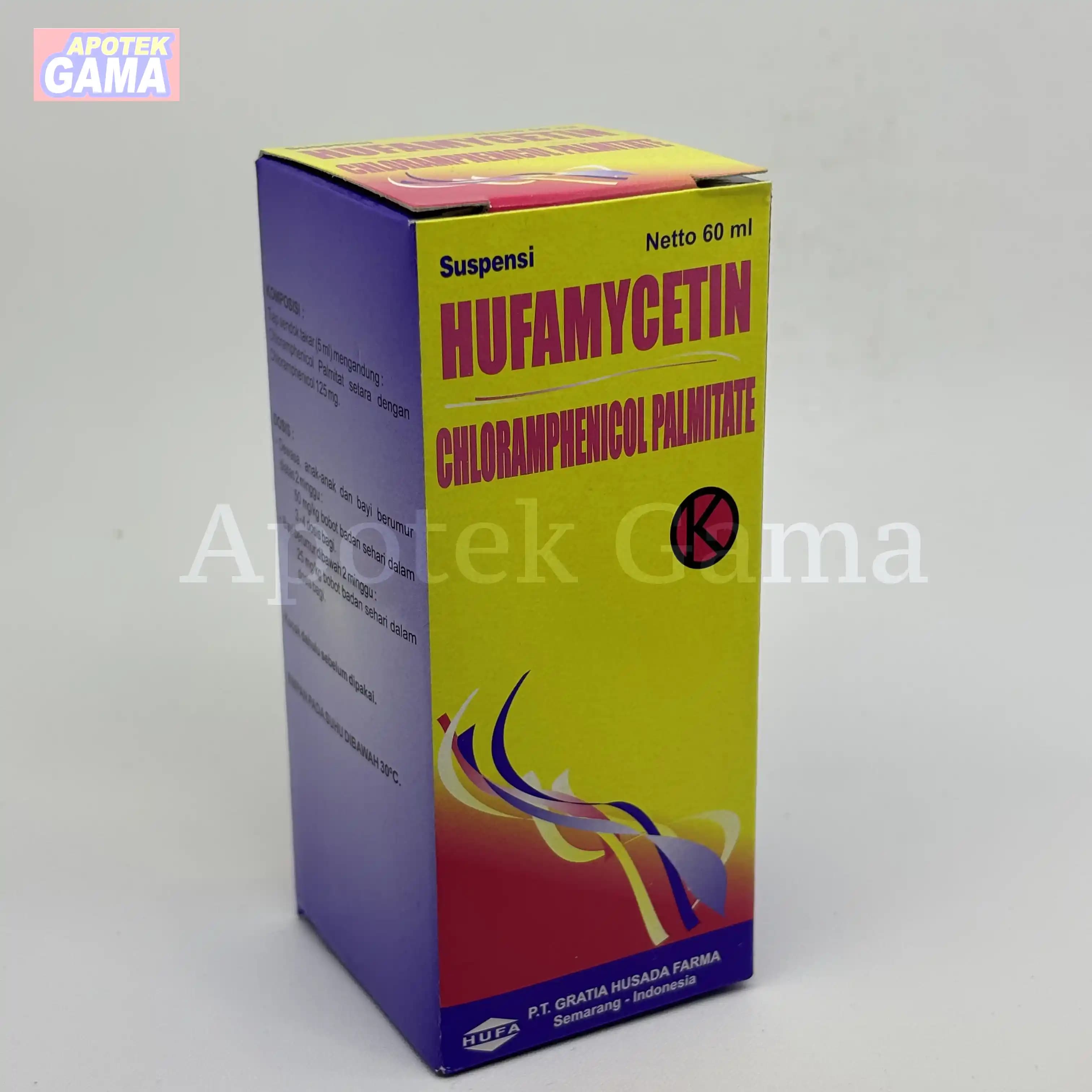 HUFAMYCETIN SYR 60ML 5