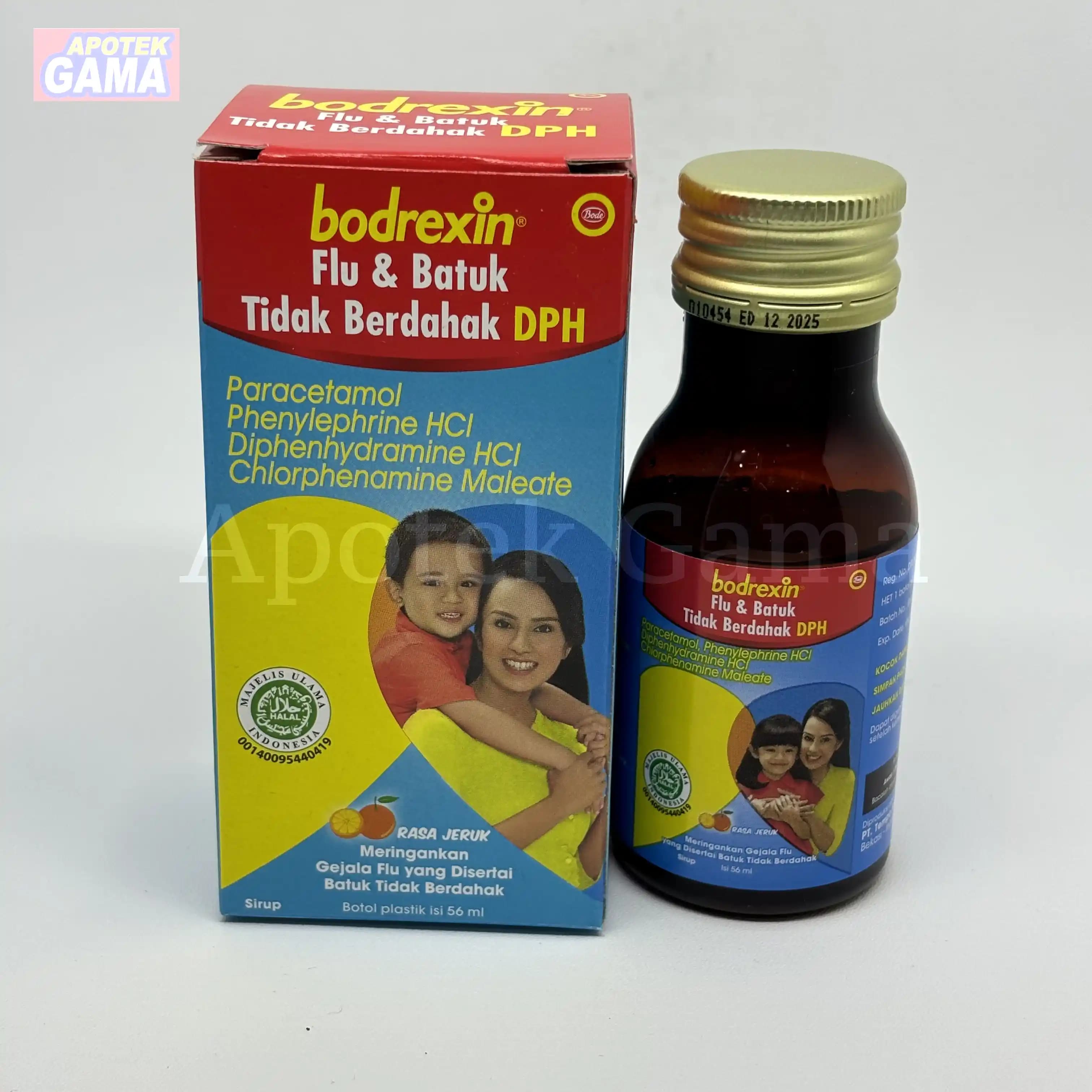 BODREXIN FLU & BATUK TDK BERDAHAK DPH SYR 56 ML 3
