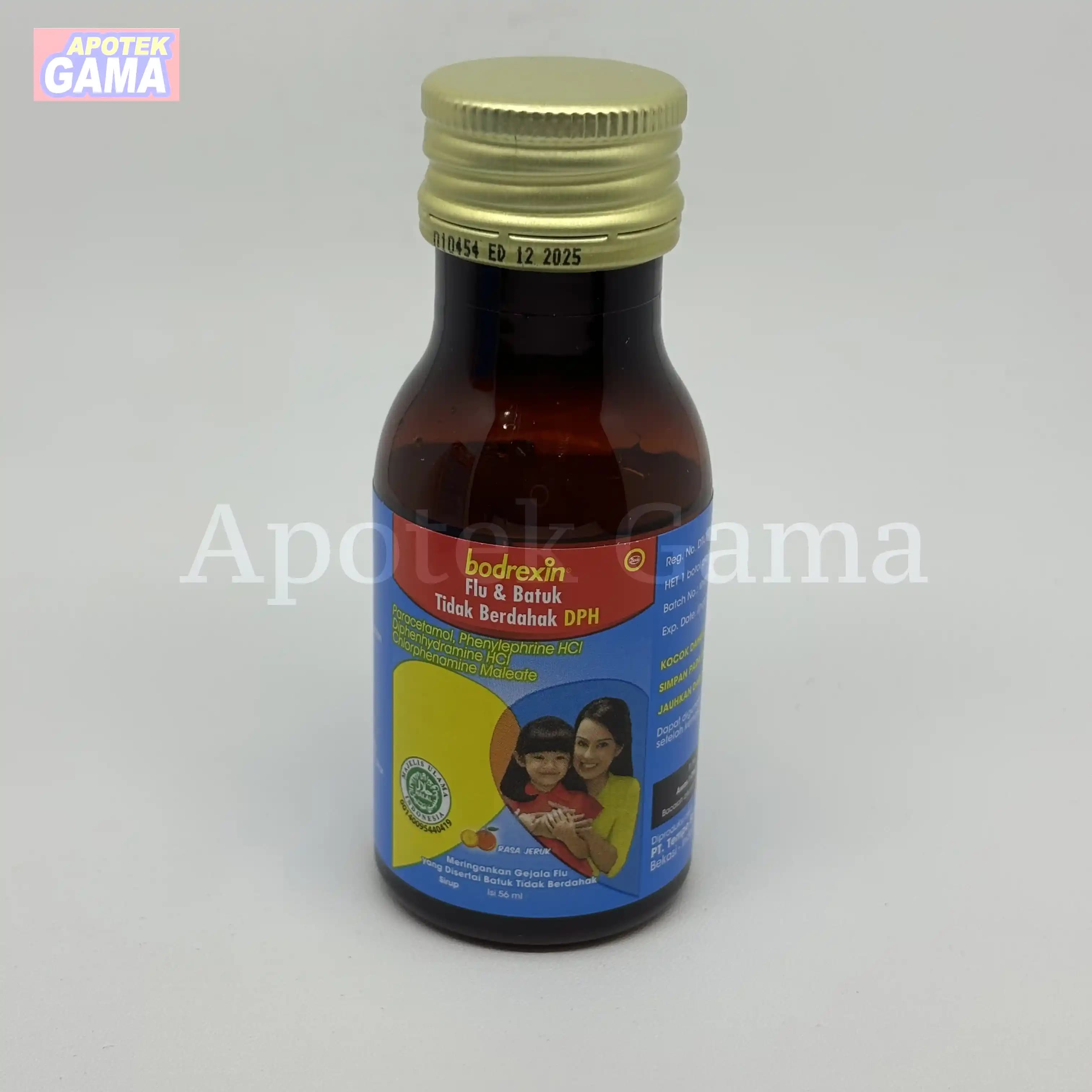 BODREXIN FLU & BATUK TDK BERDAHAK DPH SYR 56 ML 2