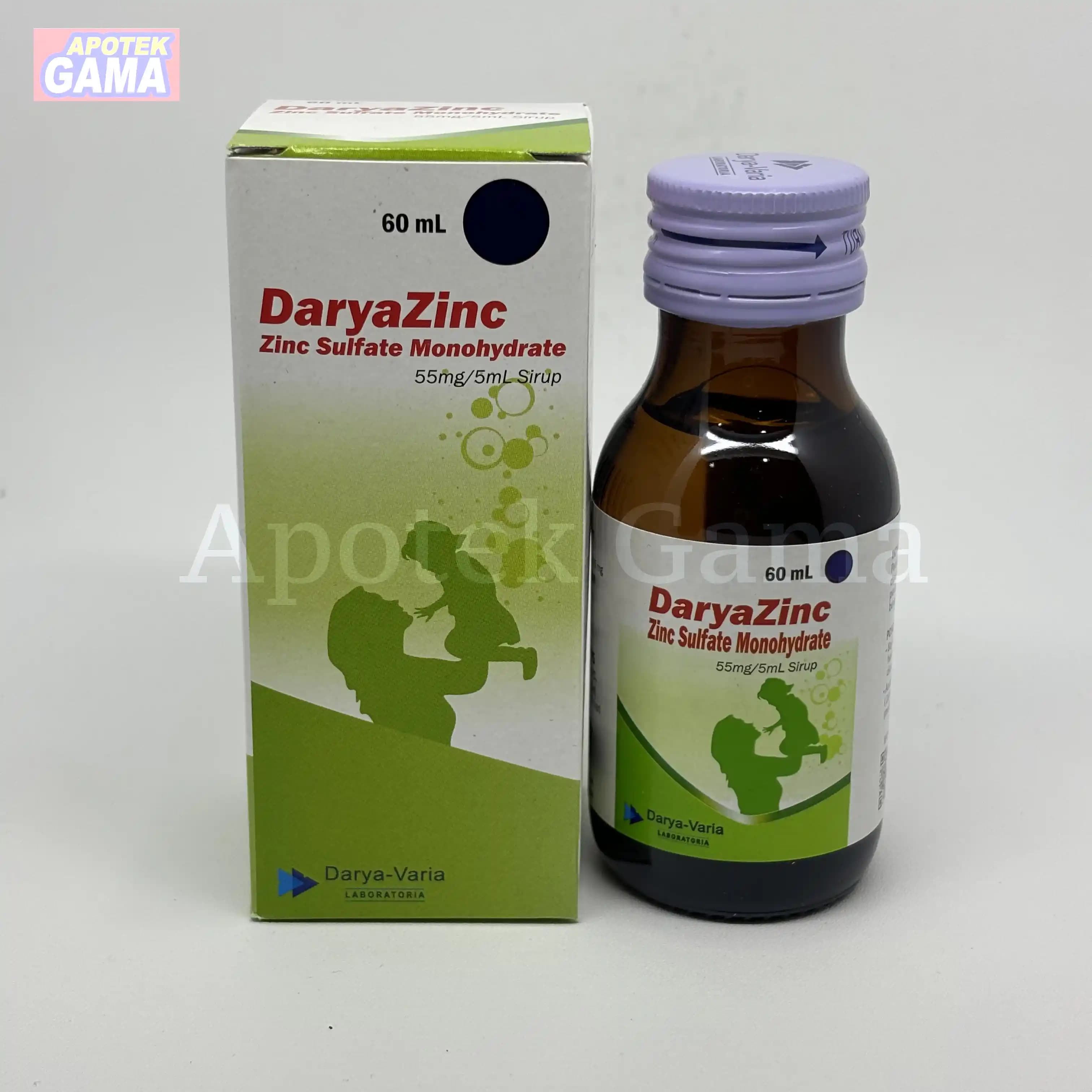 DARYAZINC SYRUP 60 ML 5