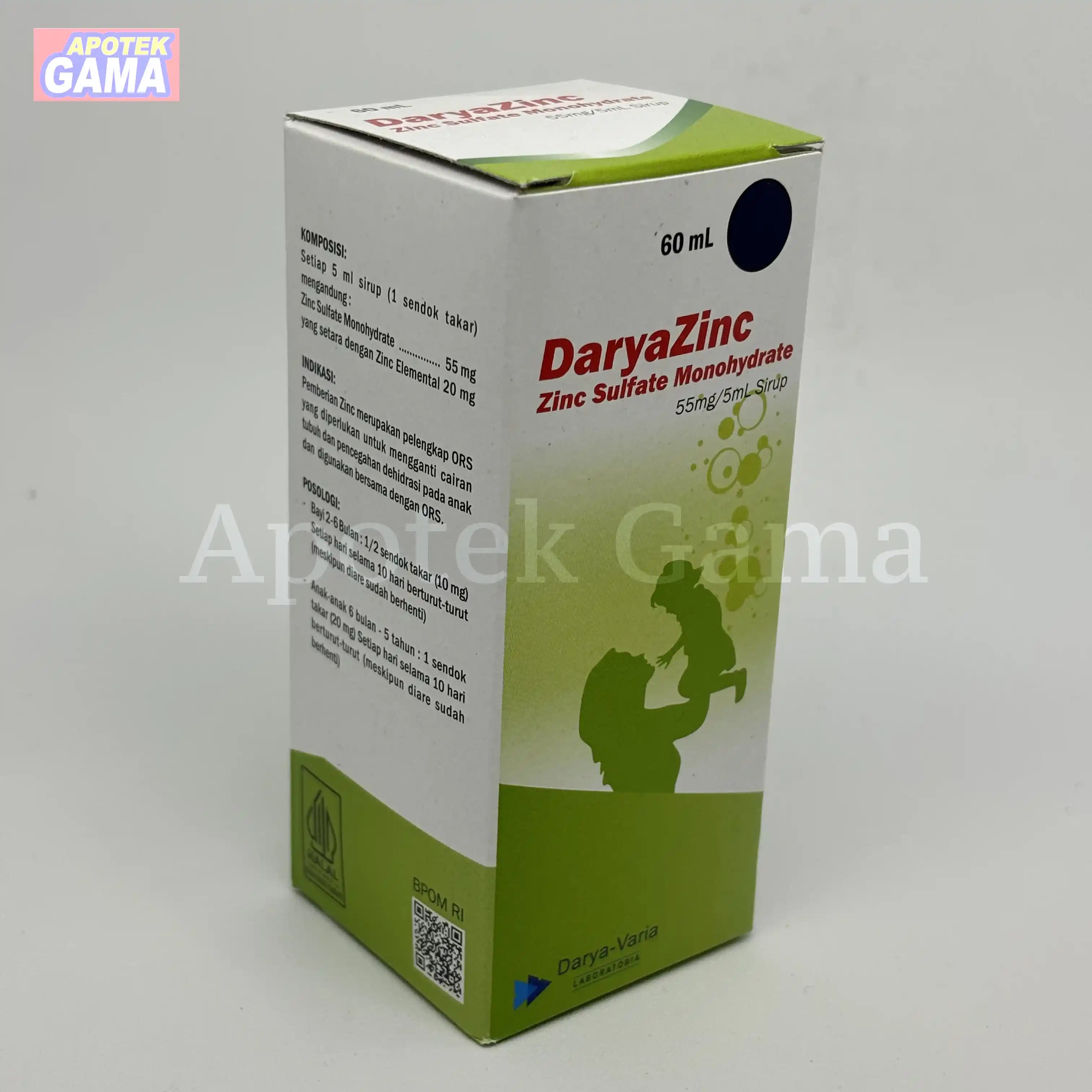 DARYAZINC SYRUP 60 ML 4