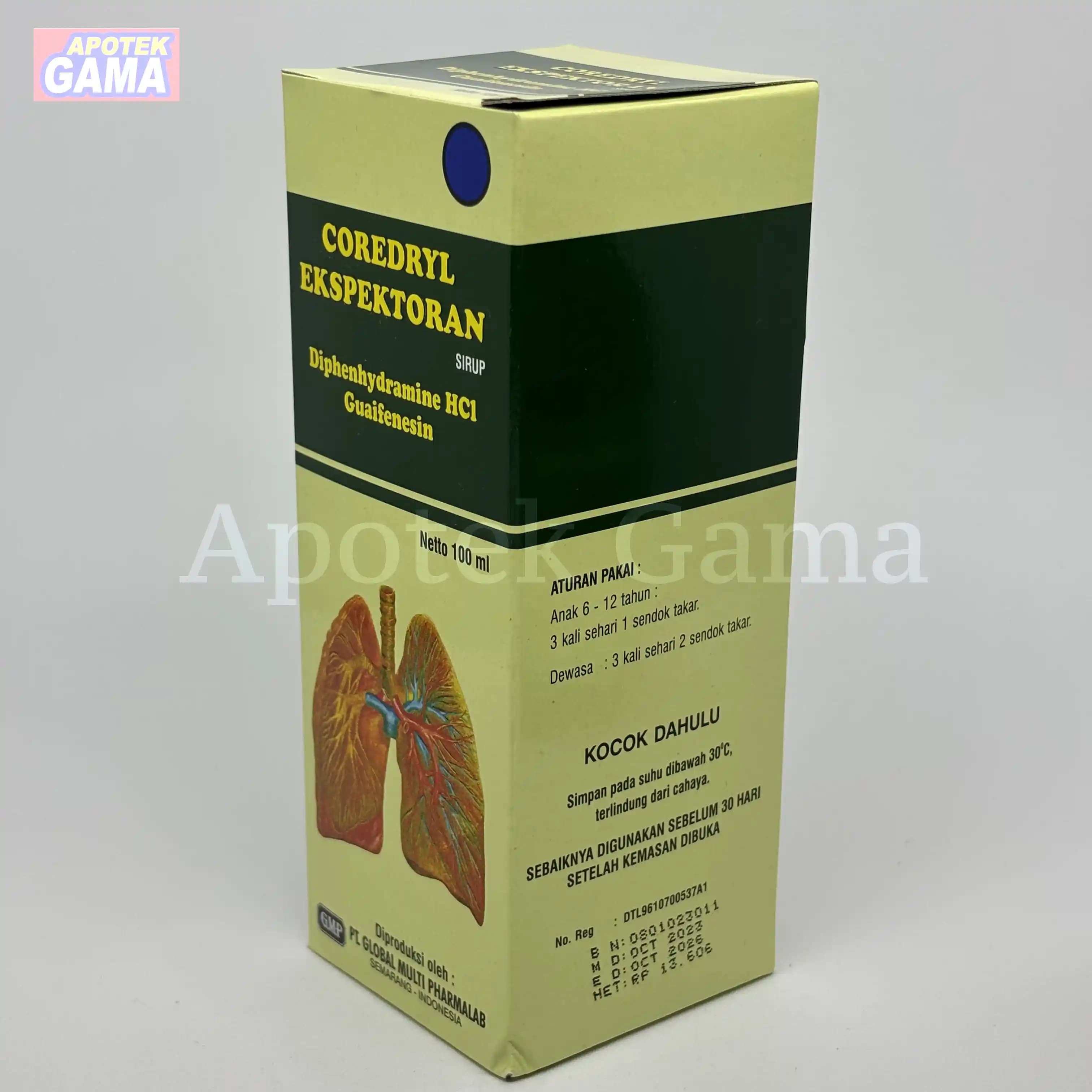COREDRYL EKS SYR 100 ML 5