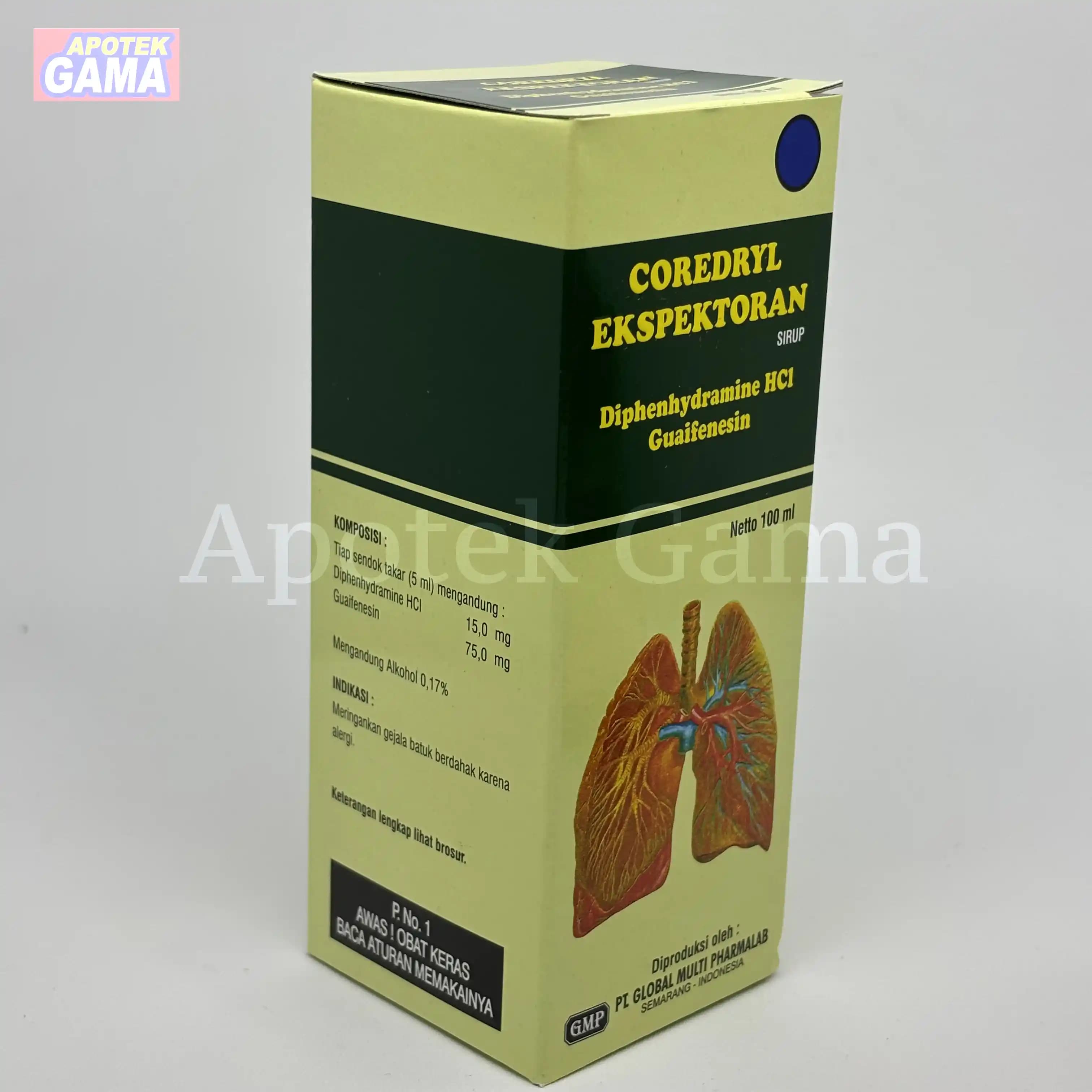 COREDRYL EKS SYR 100 ML 3