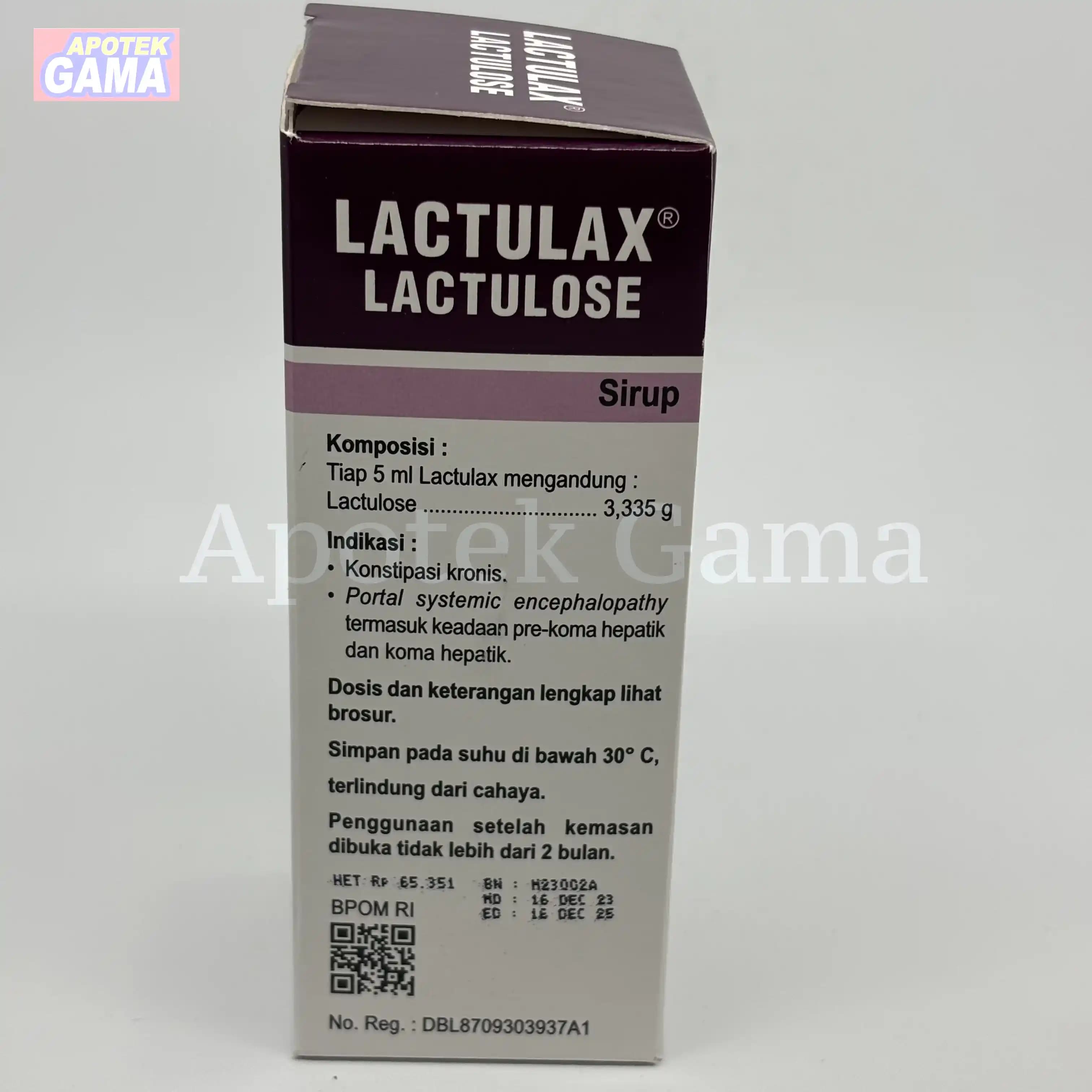 LACTULAX SYR 60ML 5