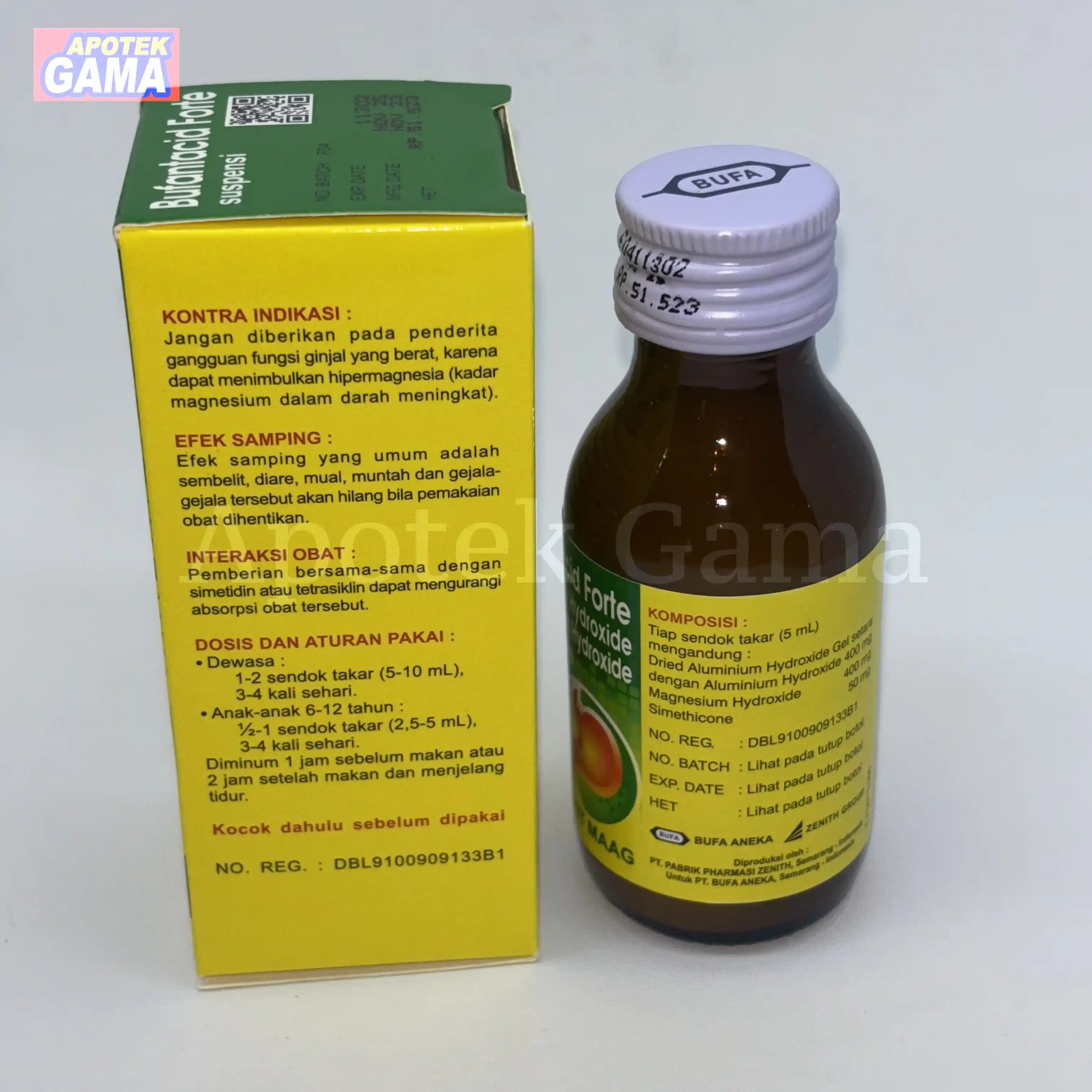 BUFANTACID F SYR 60ML 5