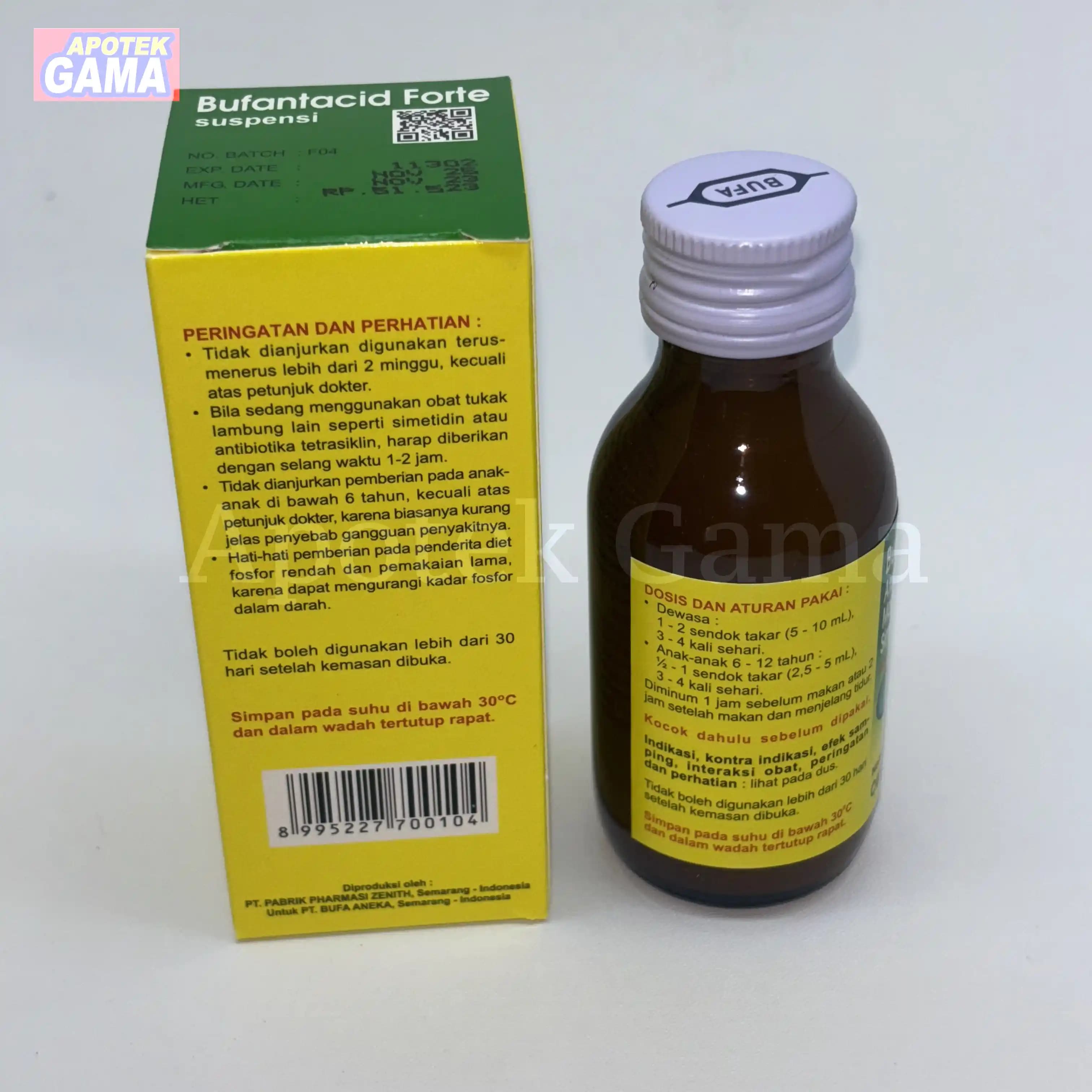 BUFANTACID F SYR 60ML