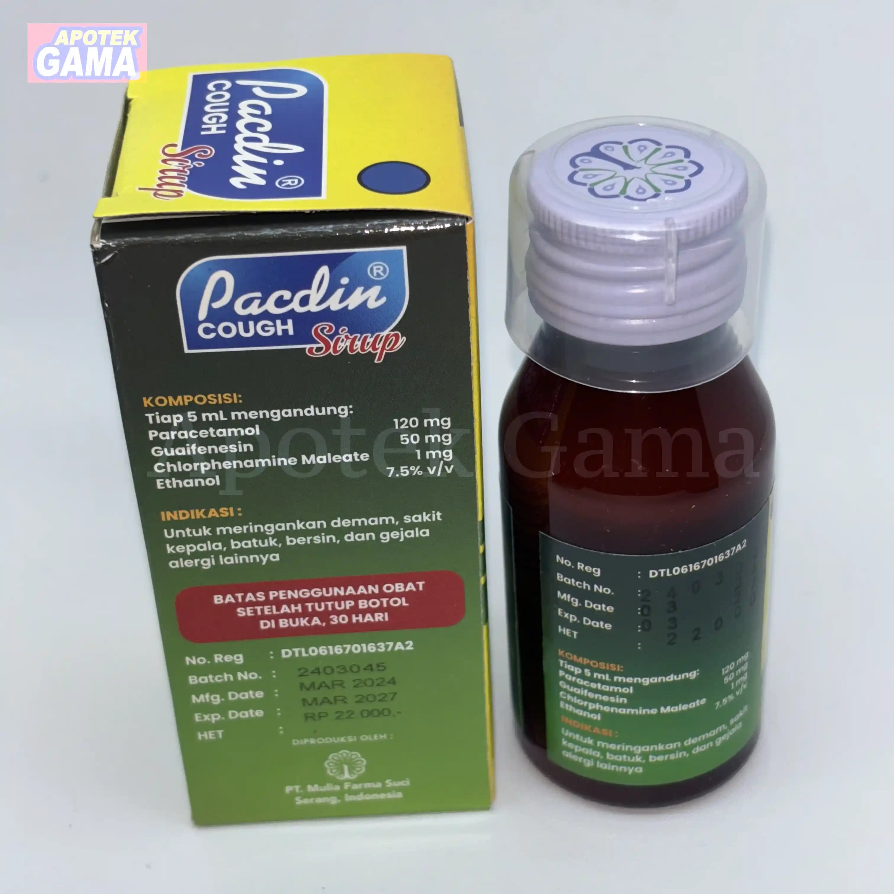PACDIN COUGH SYR 3
