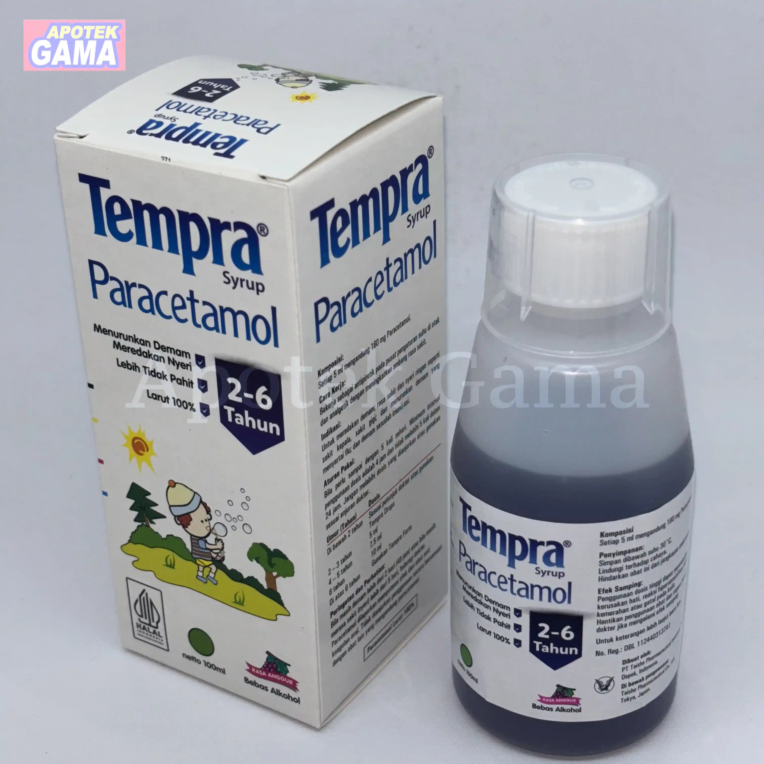 TEMPRA SYRUP ANGGUR 100 ML 5