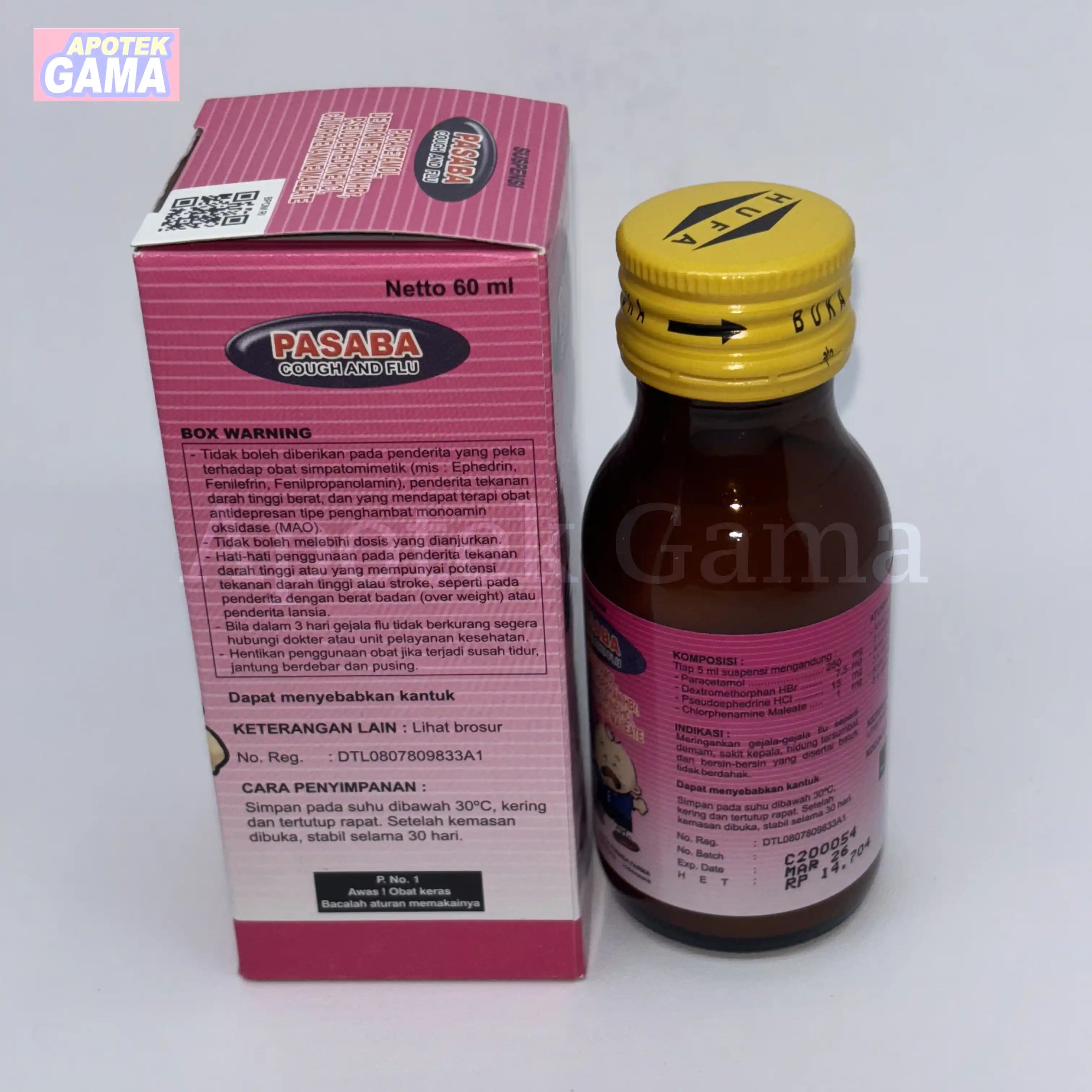 PASABA COUGH AND FLU SYR 4