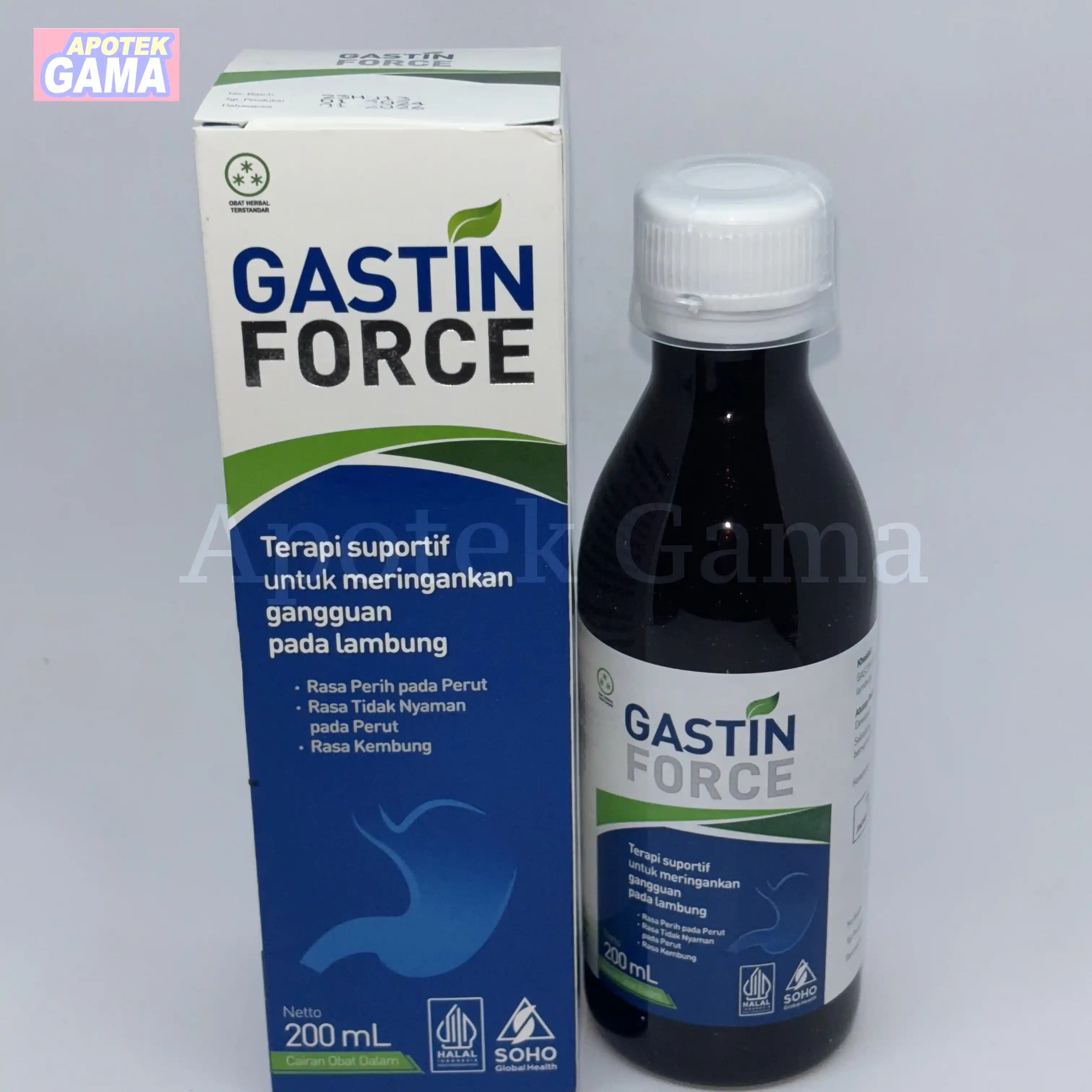 GASTIN FORCE SYRUP 200ML 3