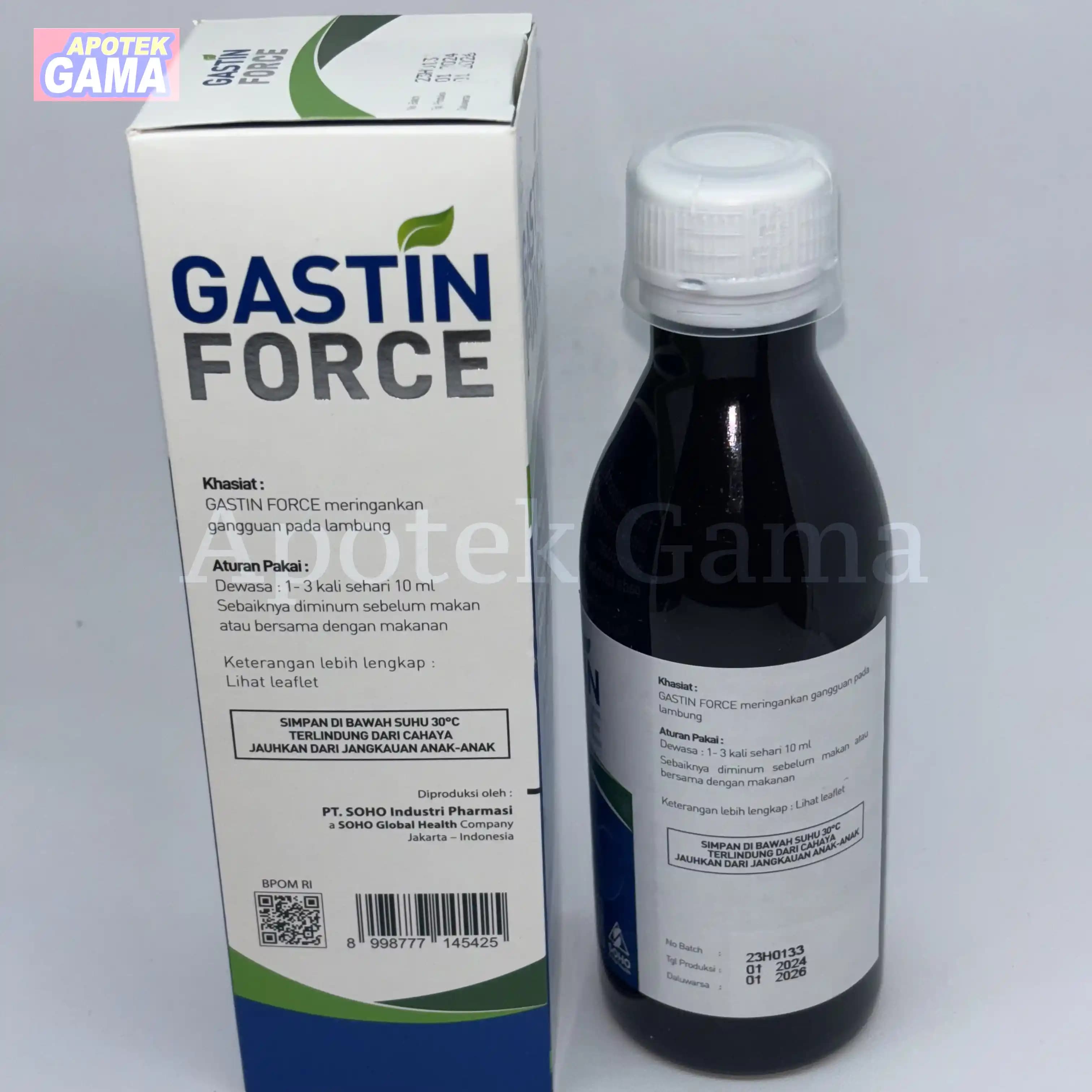 GASTIN FORCE SYRUP 200ML 4