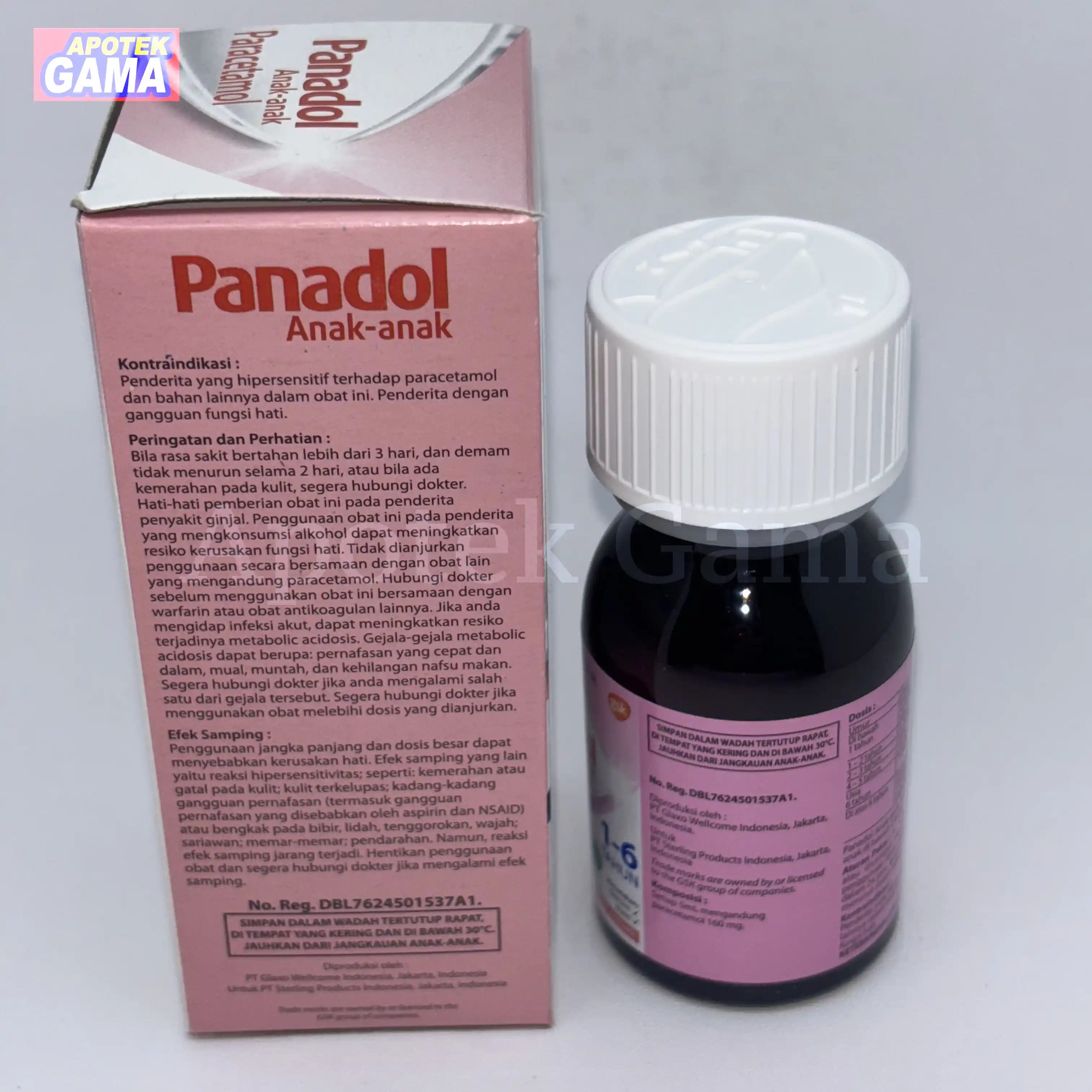 PANADOL SYR 60 ML 3