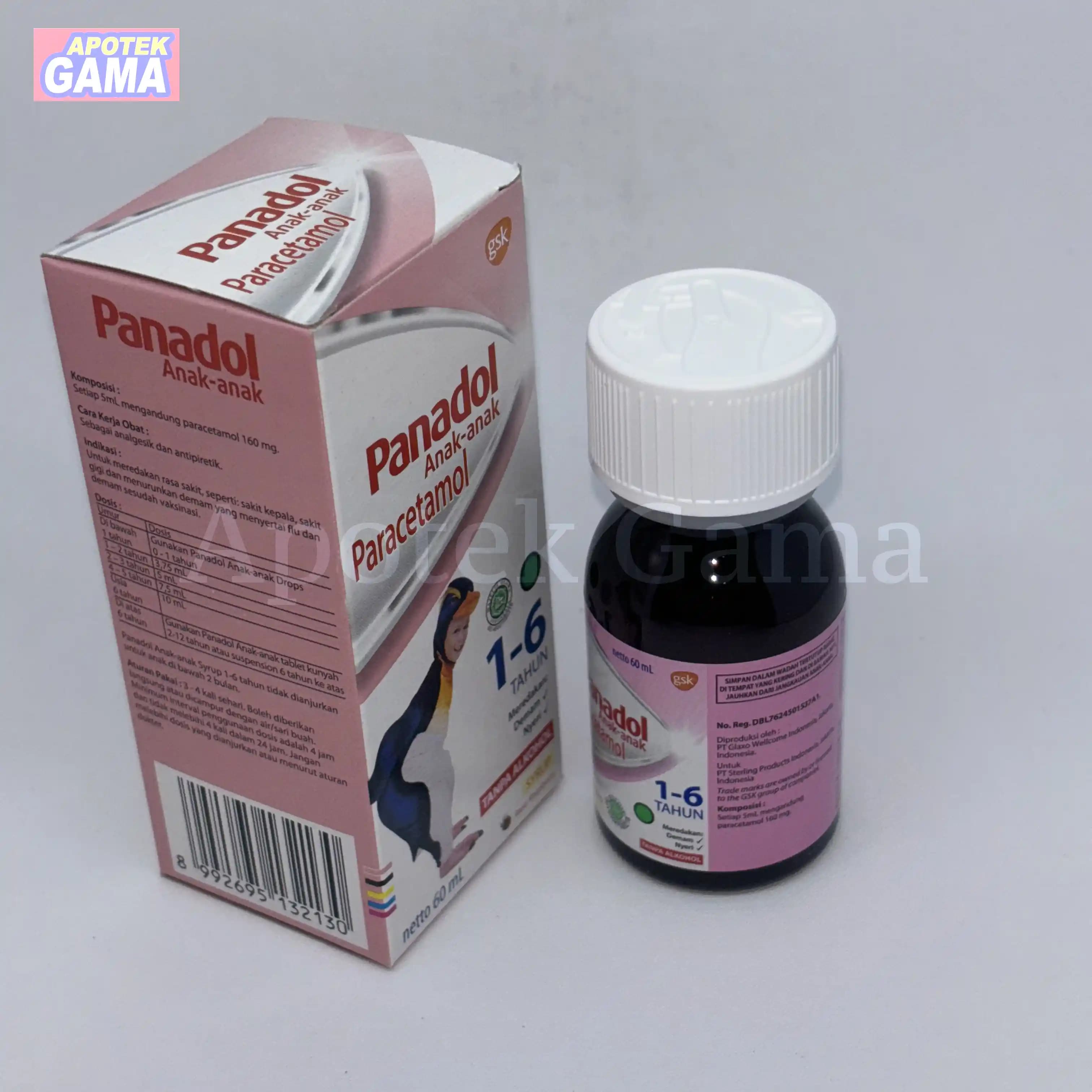 PANADOL SYR 60 ML 2