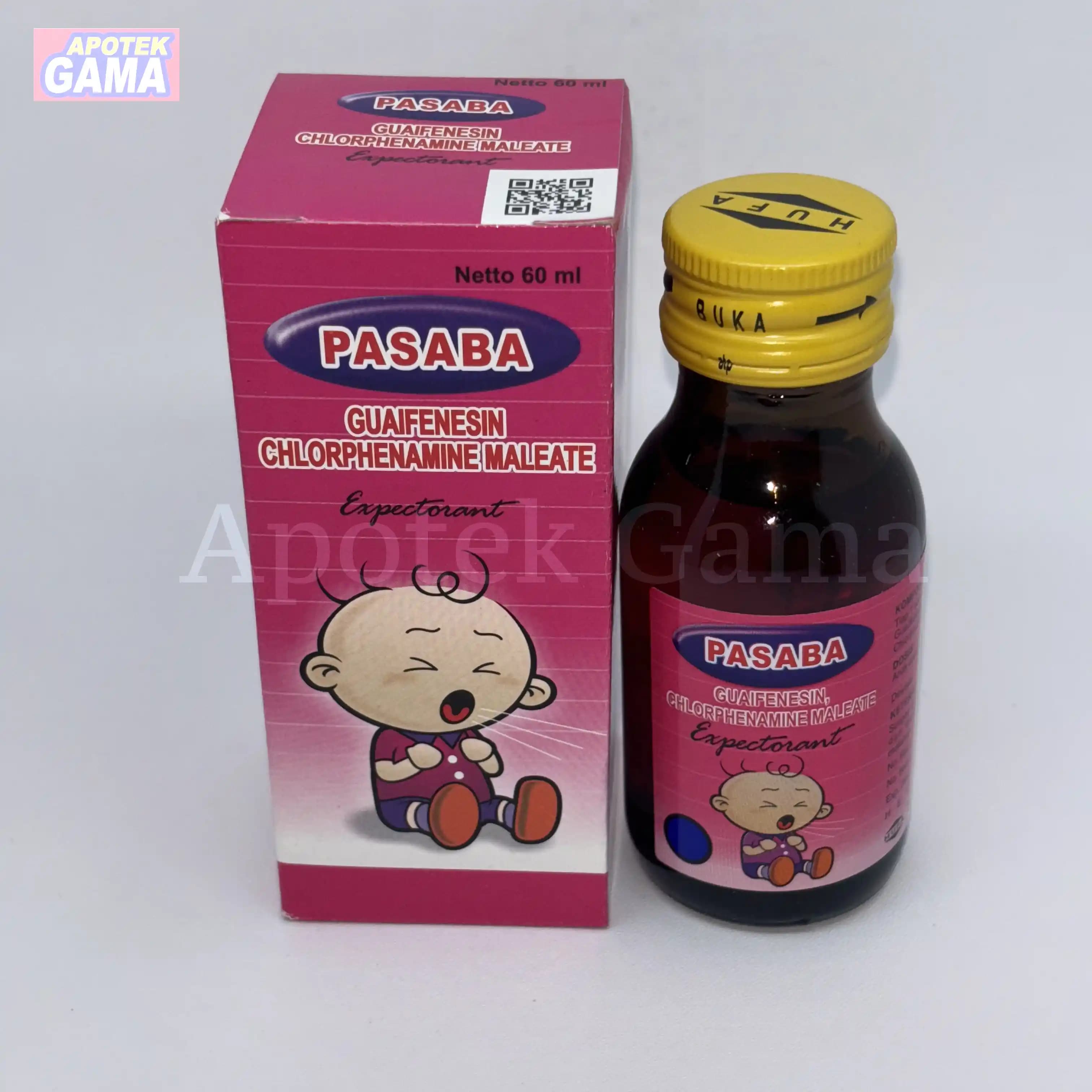 PASABA EXPECTORANT SYR 60 ML 4
