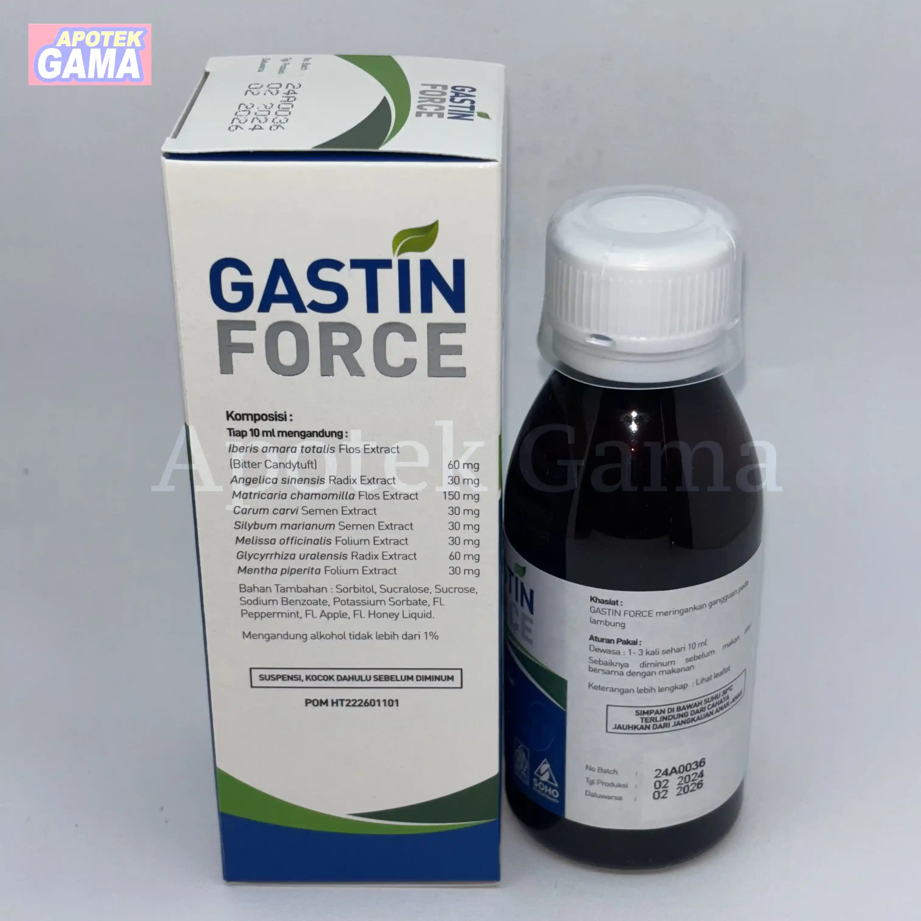 GASTIN FORCE SIRUP 100 ML 2
