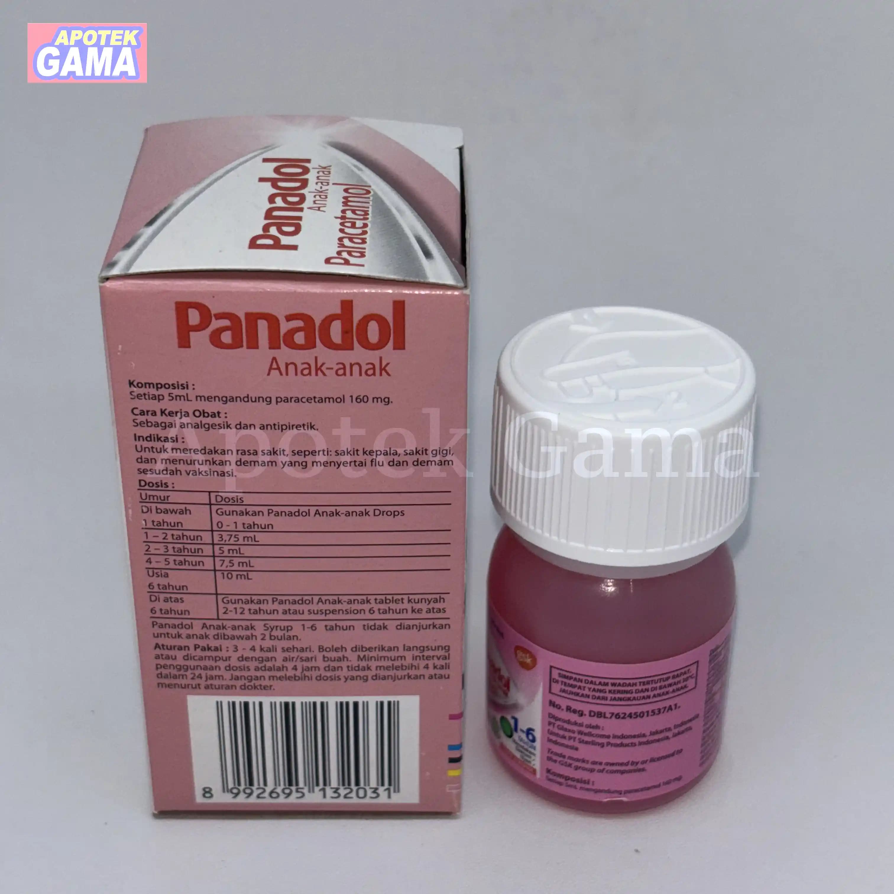 PANADOL SYR 30 ML 3