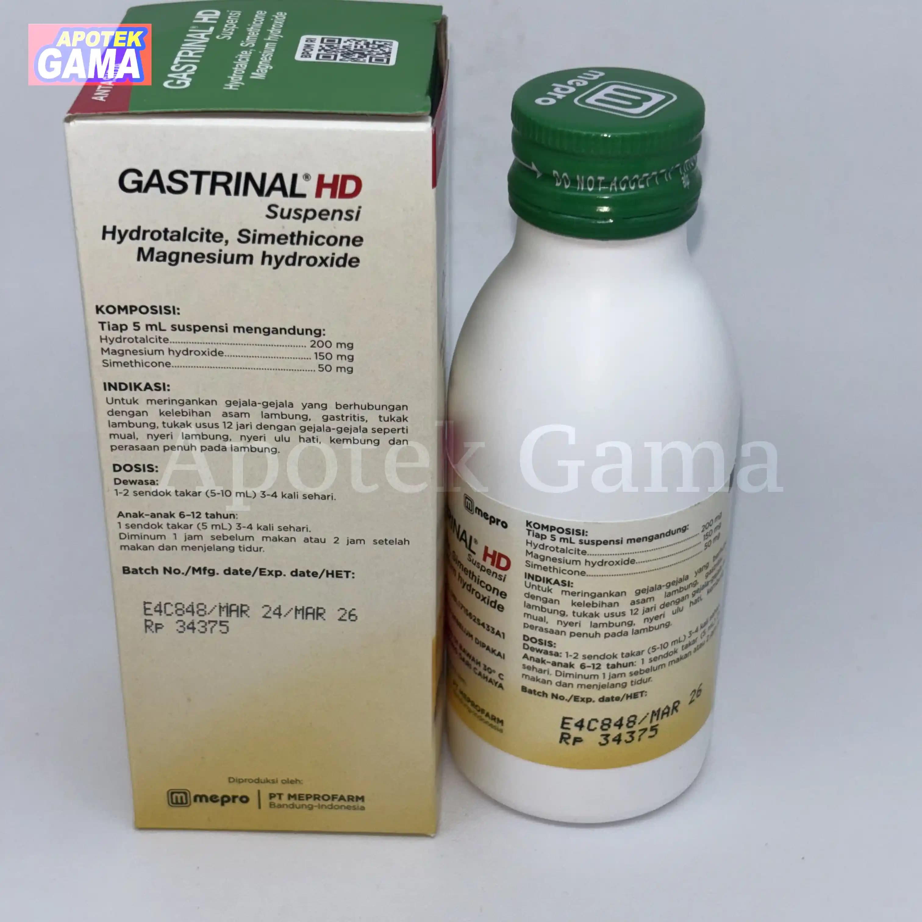 GASTRINAL HD SYR 120 ML 4