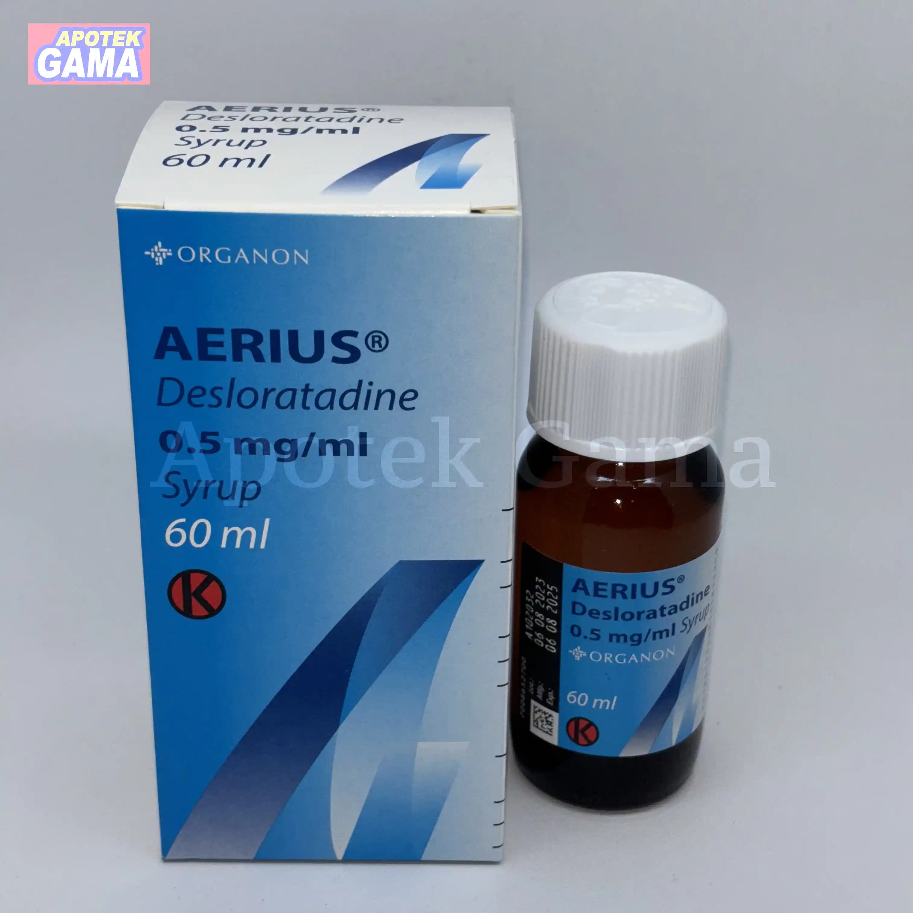 AERIUS SYR (0.5 MG/ML) 60 ML 3