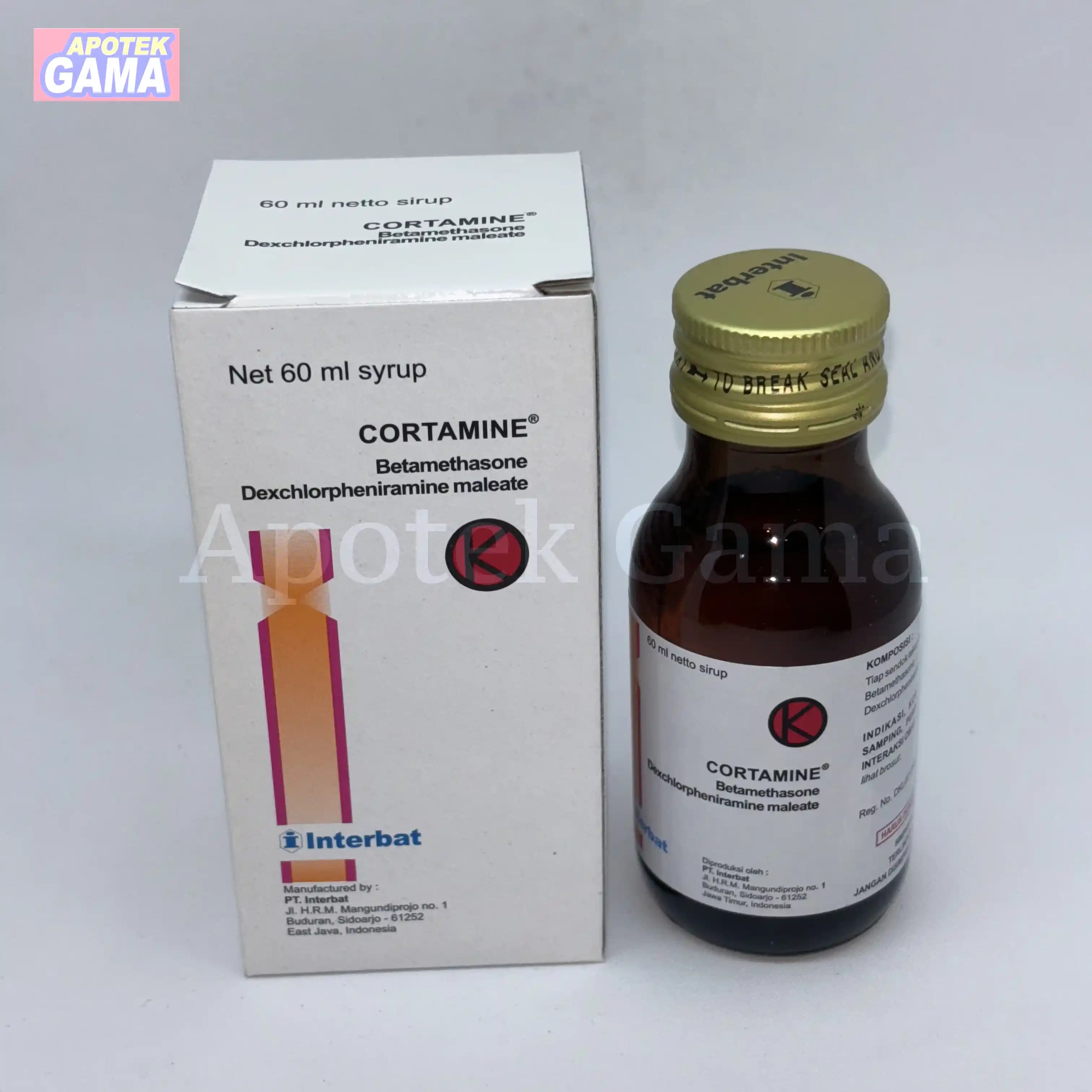 CORTAMINE SYR 60 ML 3