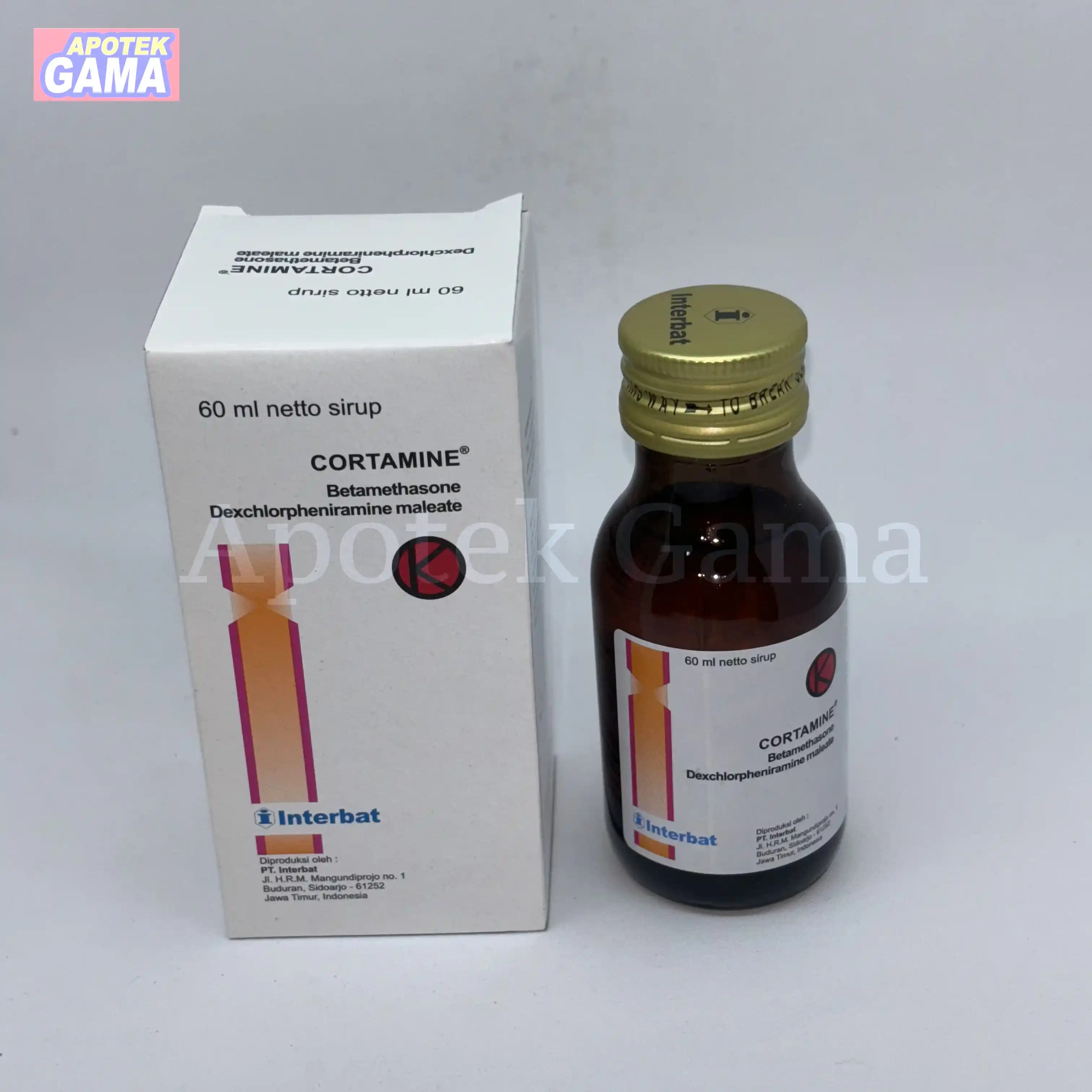 CORTAMINE SYR 60 ML 5