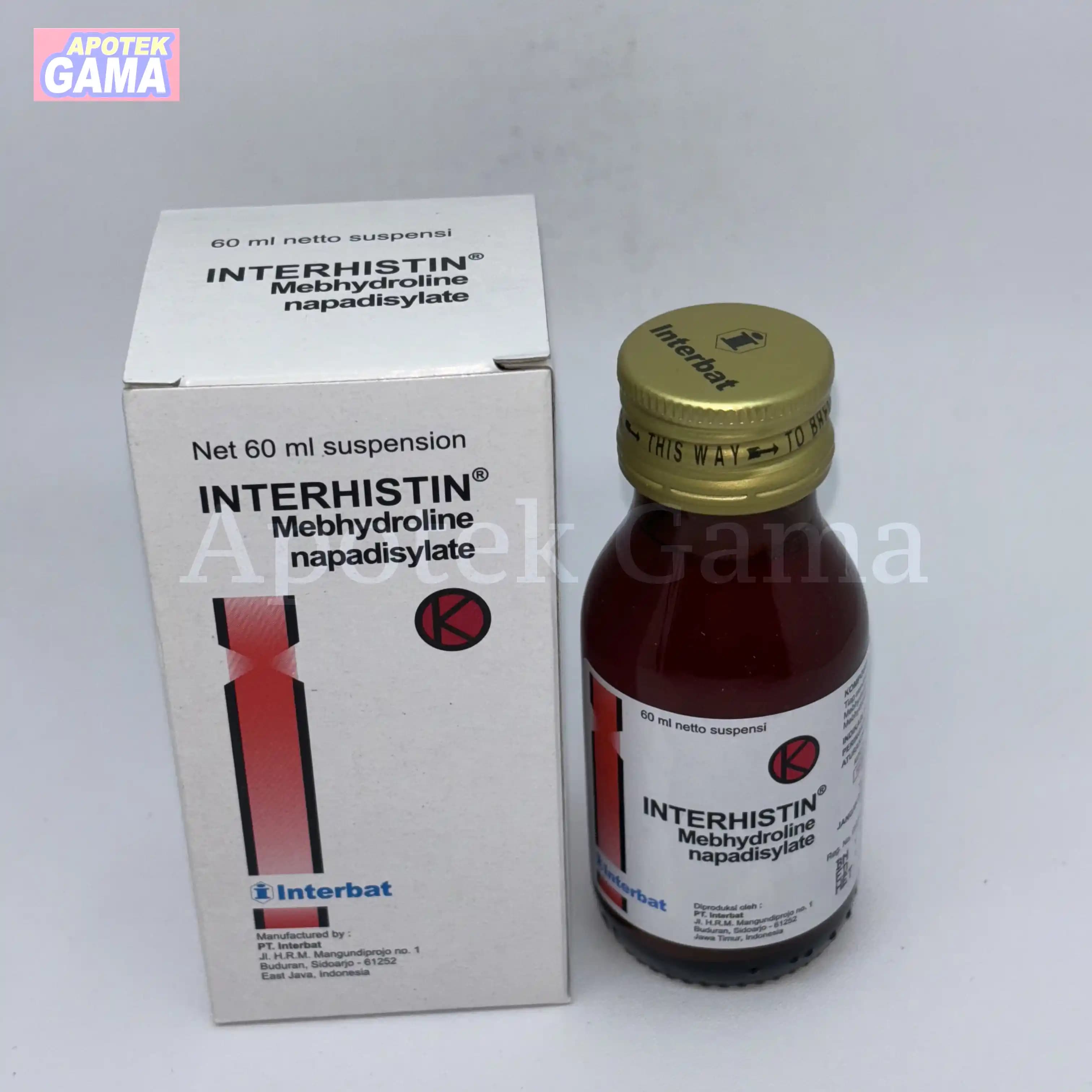 INTERHISTIN  SYR 60 ML 2
