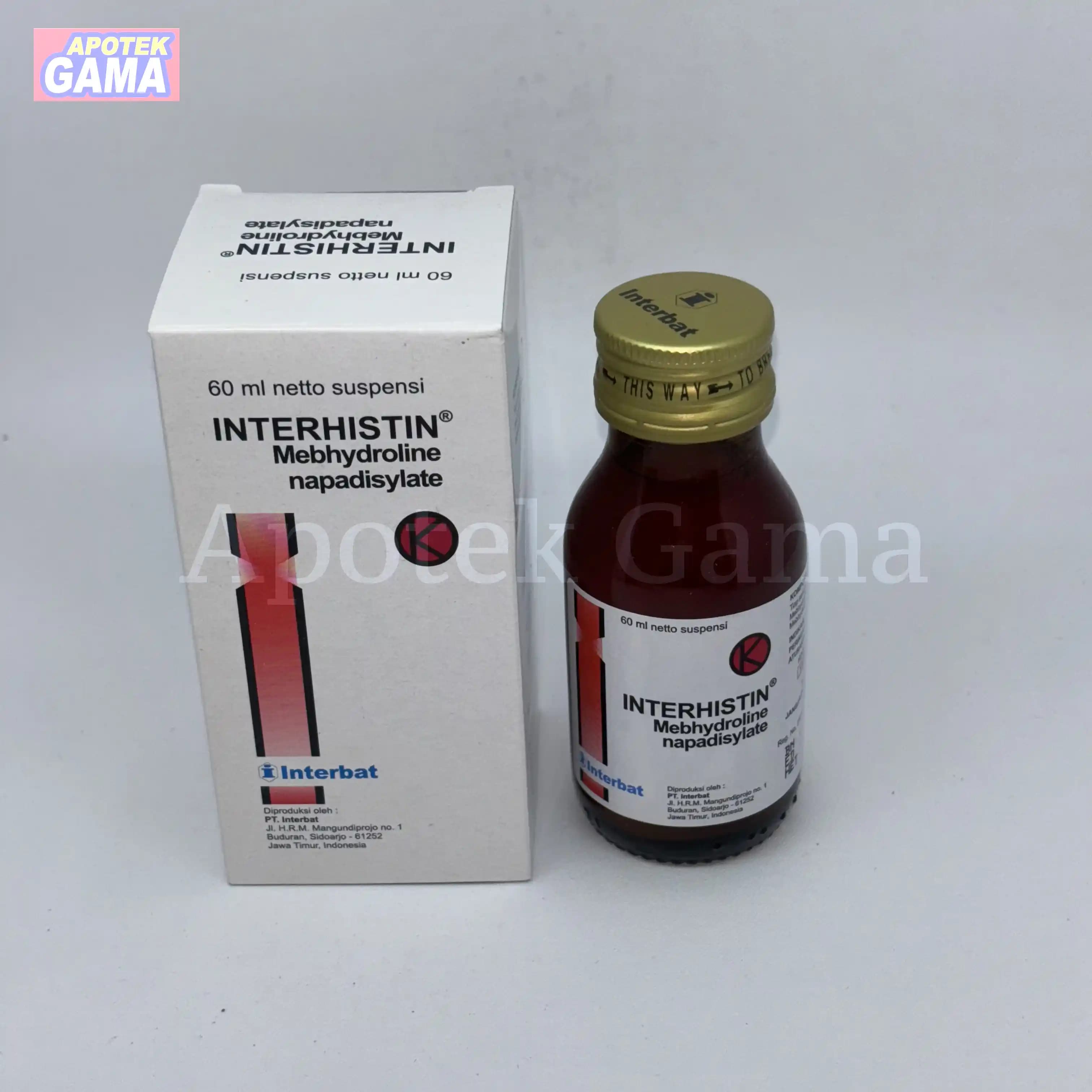 INTERHISTIN  SYR 60 ML 4