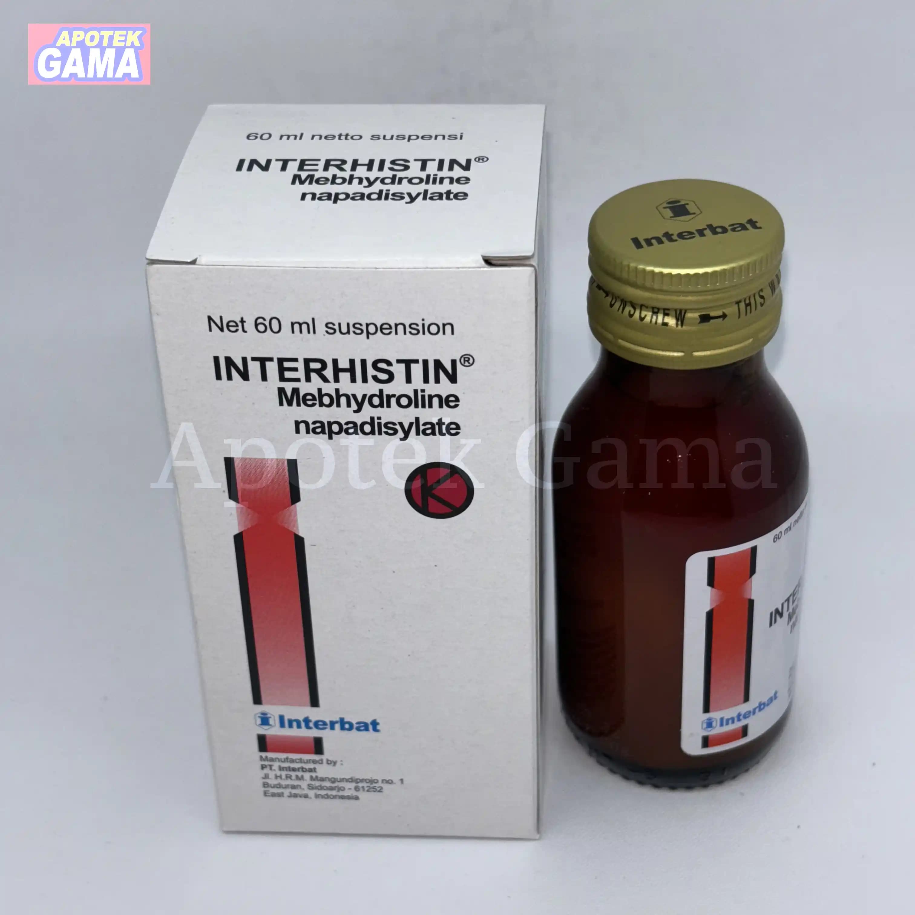 INTERHISTIN  SYR 60 ML 5