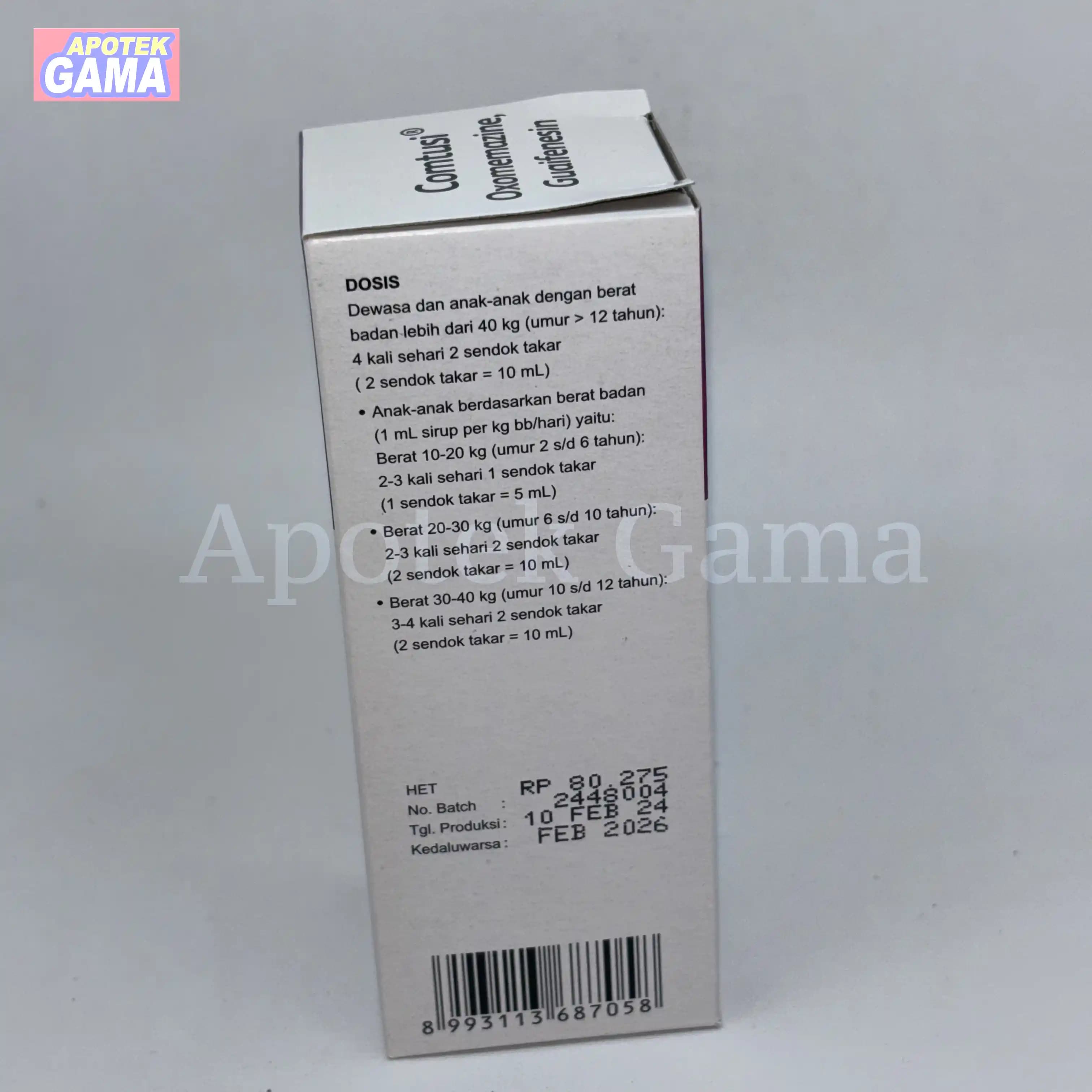 COMTUSI SYR 100 ML 4
