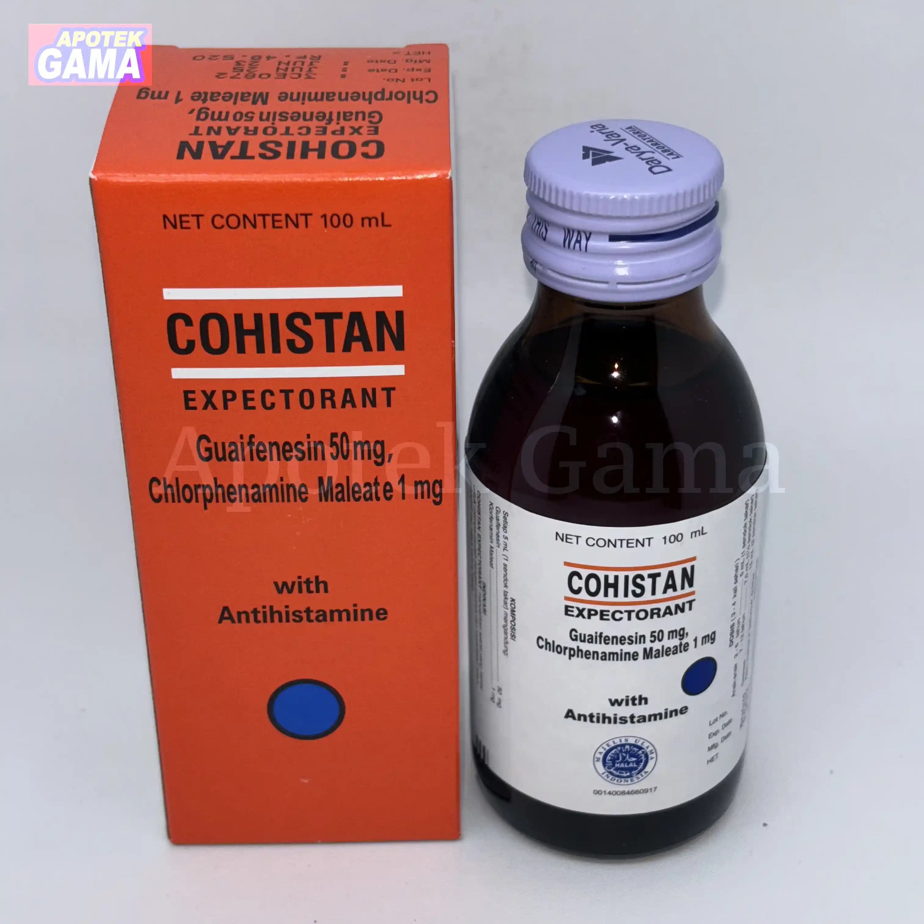 COHISTAN SYR 100 ML